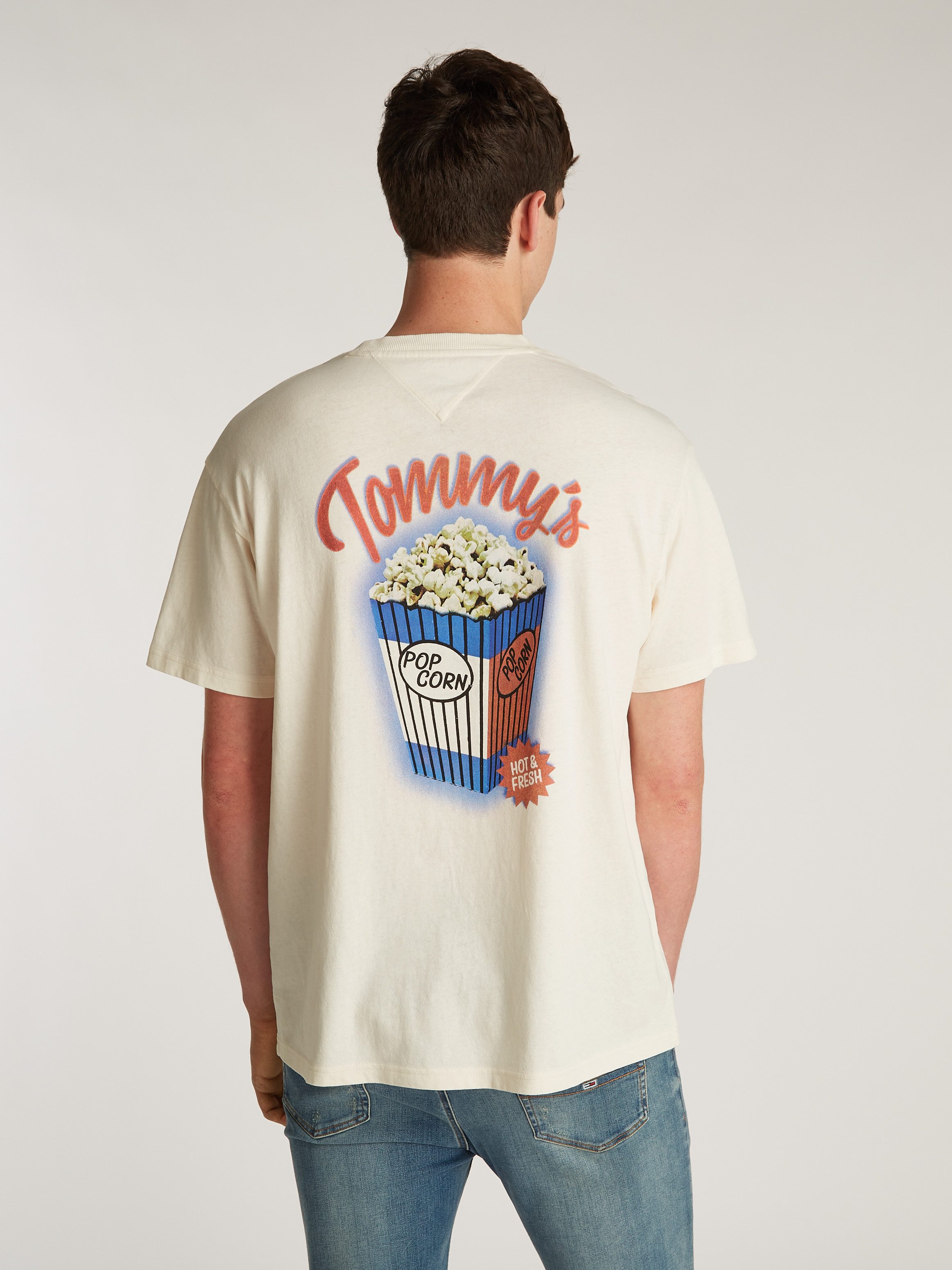 TOMMY JEANS T-shirt TJM RLX NOVELTY 2 GMD TEE