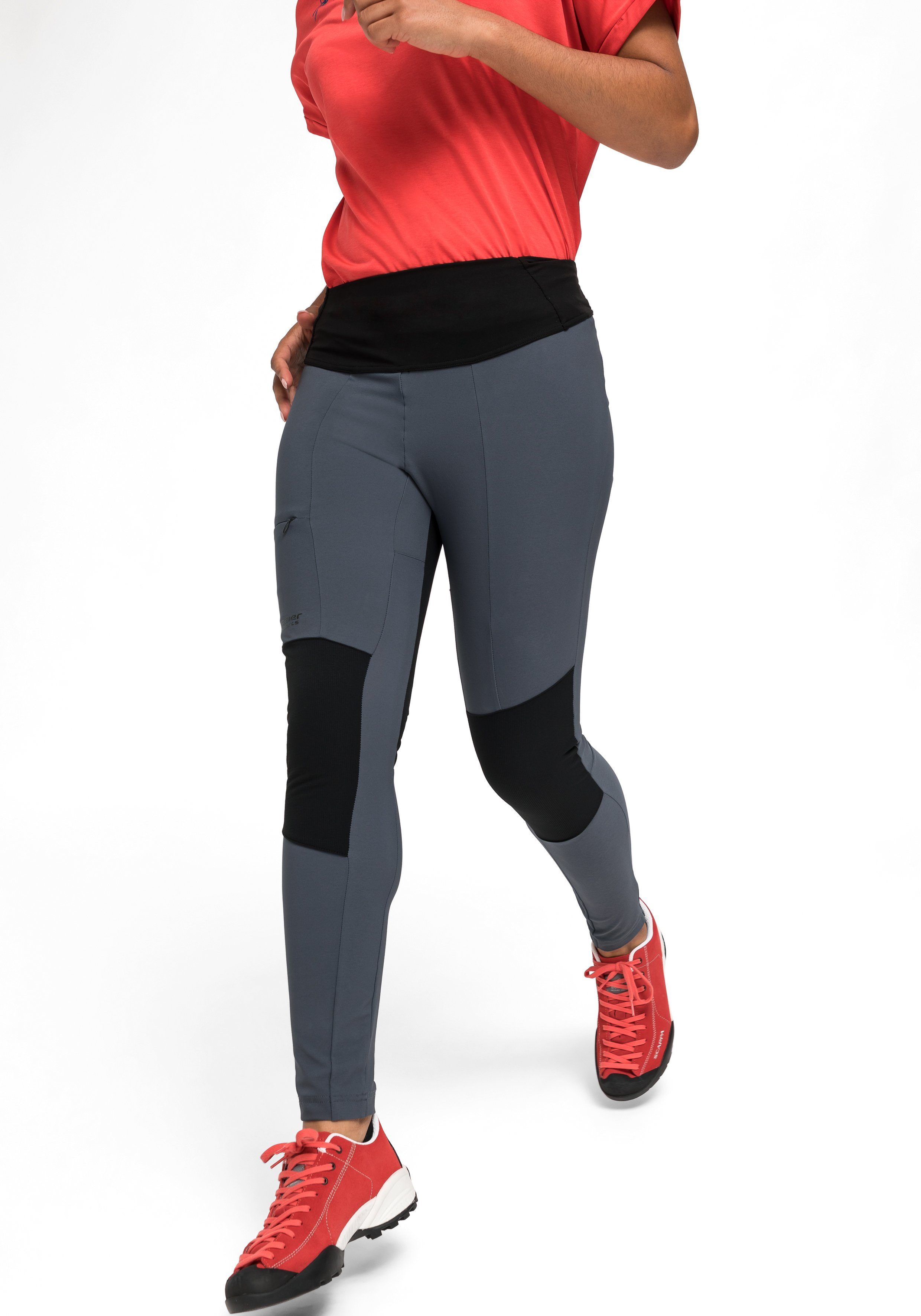 Maier Sports Outdoorbroek Dacit W Dames wandelbroek, lange outdoor-tight, trekkingbroek
