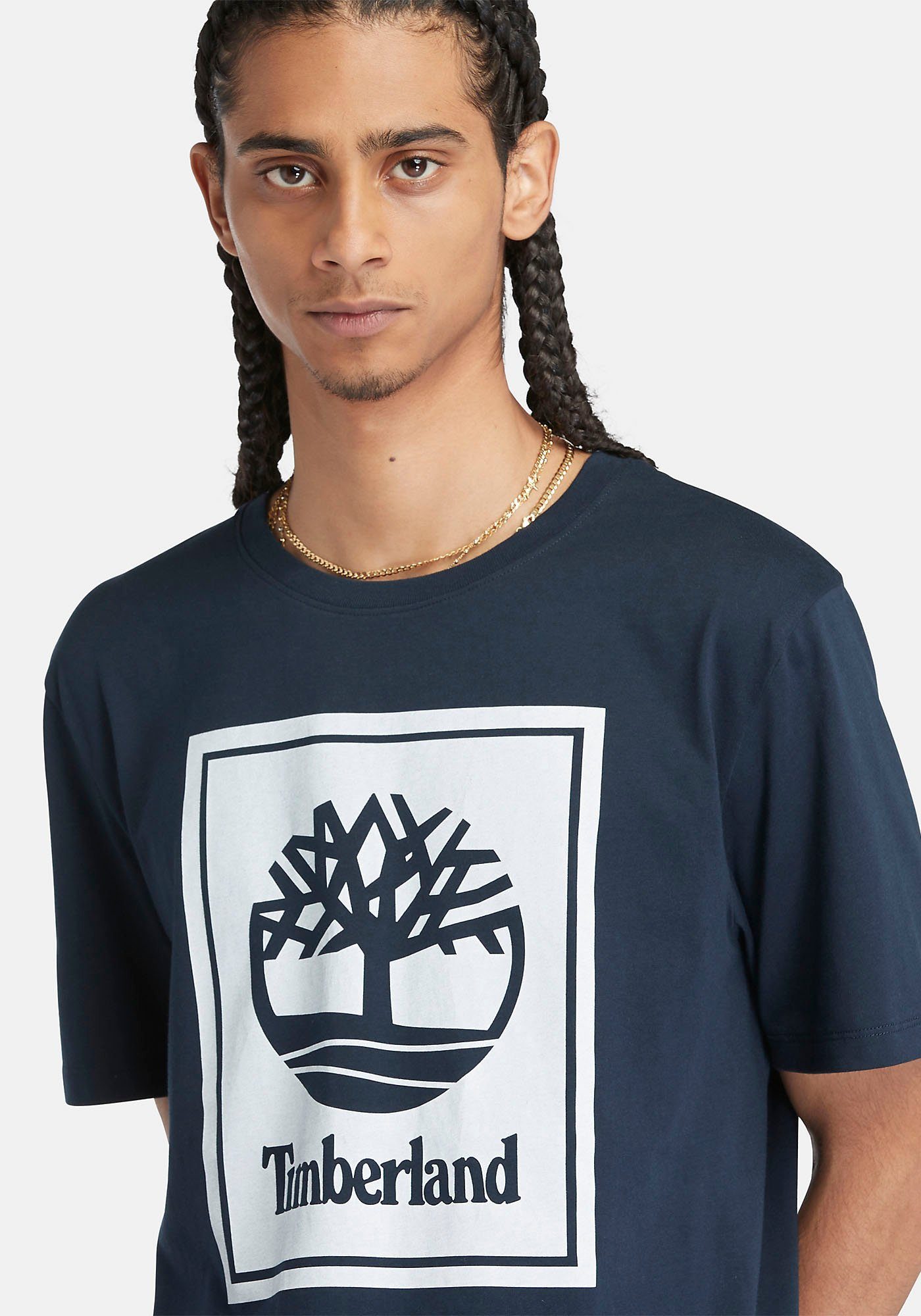 Timberland T-shirt STACK LOGO Short Sleeve Tee