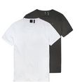g-star raw t-shirt (set, set van 2) grijs