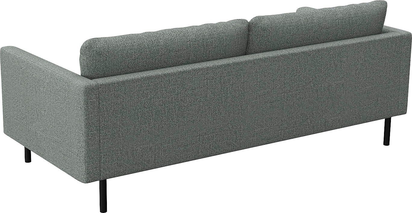 FLEXLUX 3,5-zitsbank Bolzano, megabank, actueel design, zeer comfortabel door koudschuim, in de zitting, losse zit- en rugkussens