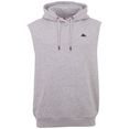 kappa hoodie - in binnenin geborstelde sweatkwaliteit grijs