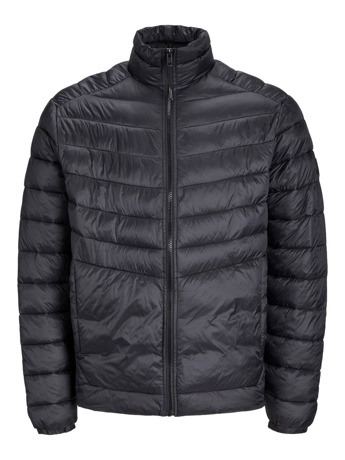 Jack & Jones Gewatteerde jas JJESPRINT PUFFER COLLAR NOOS heren winterjassen maat M zwart