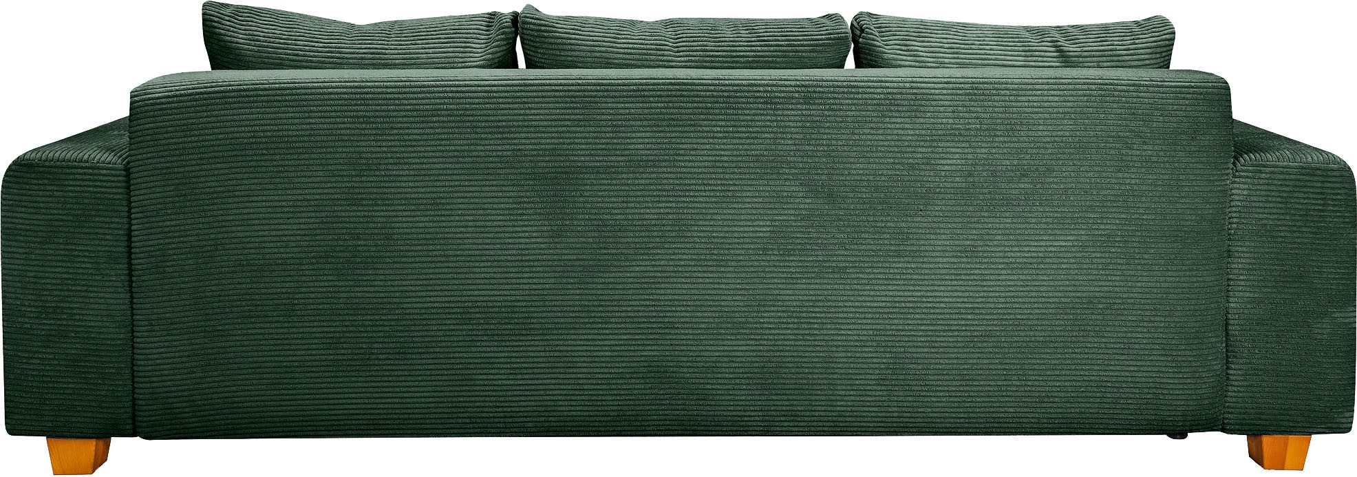 COLLECTION AB Slaapbank Yves Bedfunctie, bedlade, bonnellvering, rugkussen, sierkussen
