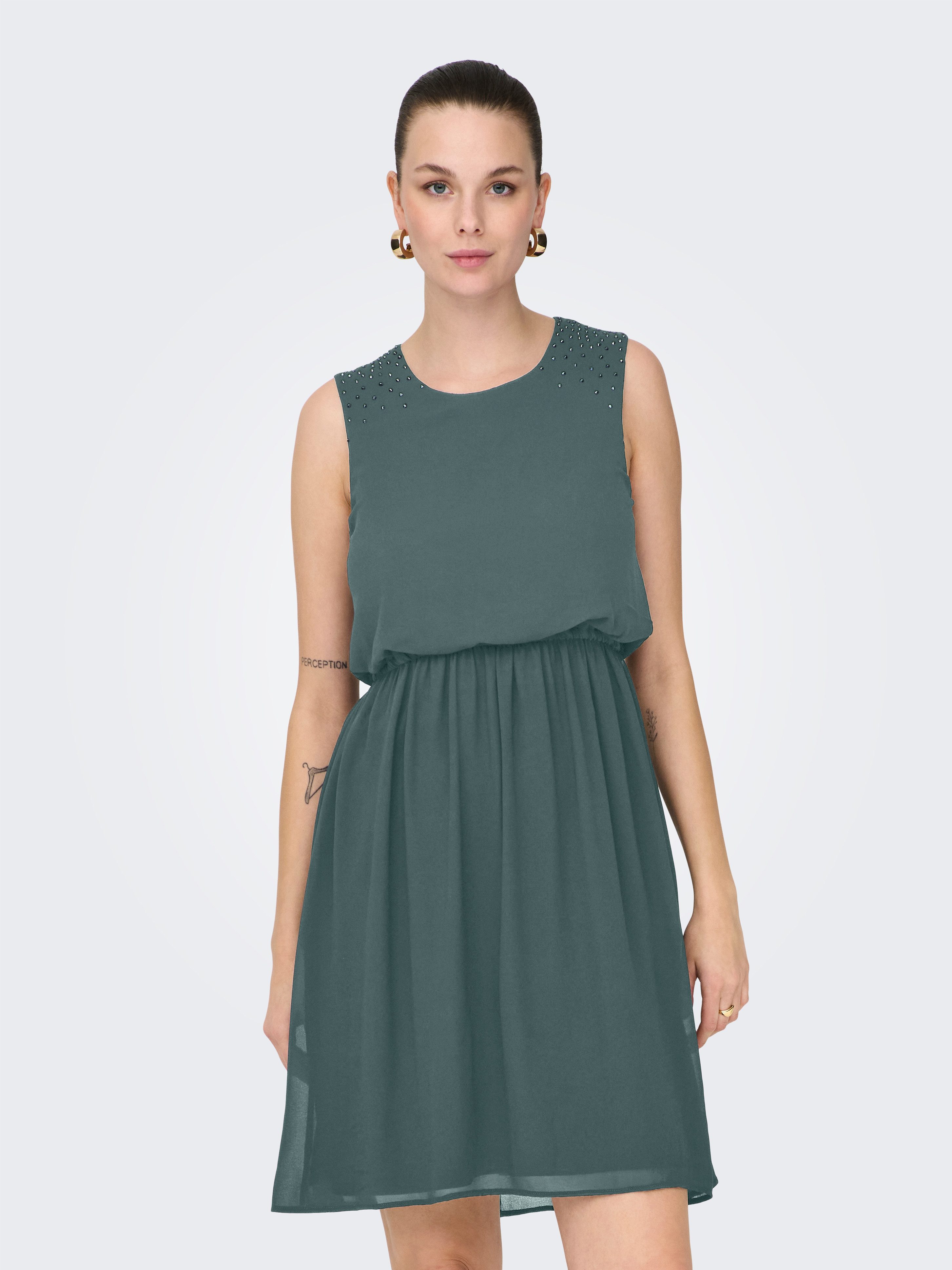 Only Mini-jurk ONLSTINNA LIFE SL DETAIL DRESS WVN