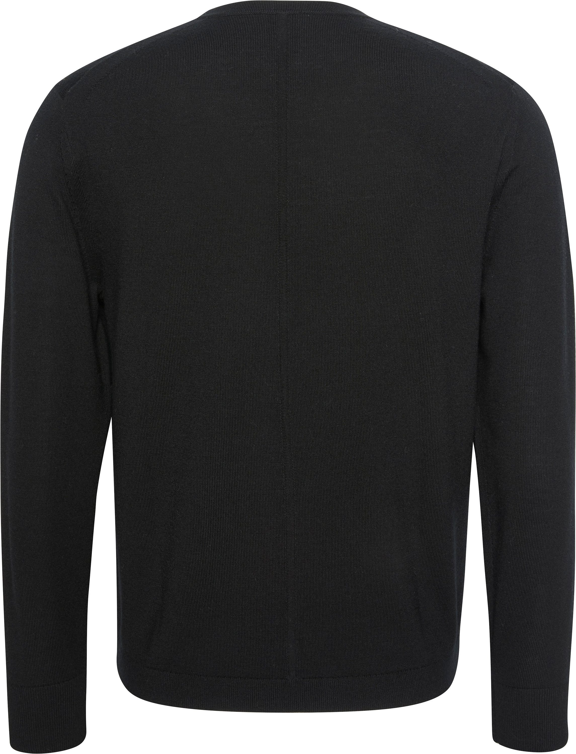 Calvin Klein Gebreide trui LS 100% MERINO CREW 14GG