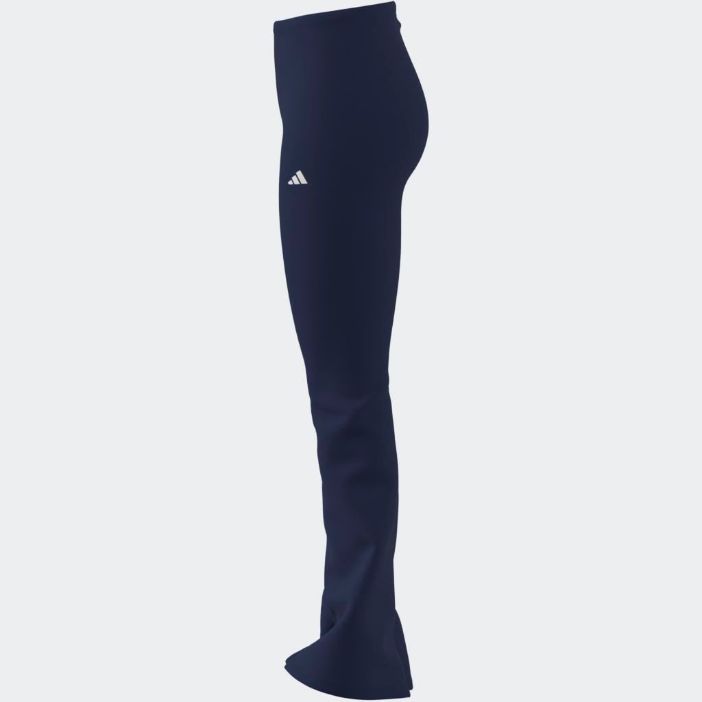 adidas Sportswear Legging W SL SJ FLARLEG Hoge band, uitlopende beenvorm (1-delig)