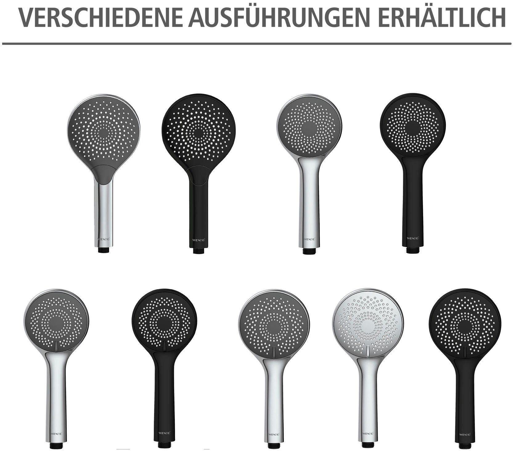 WENKO Handsproeier Watersaving systeem Douchekop Watersaving, diameter 9,6 cm