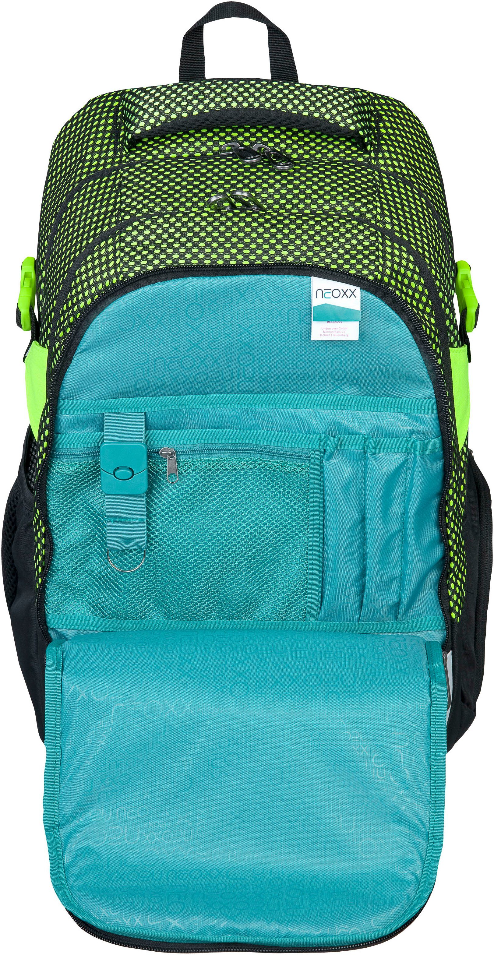 neoxx Schoolrugzak Active Pro, All about Neon
