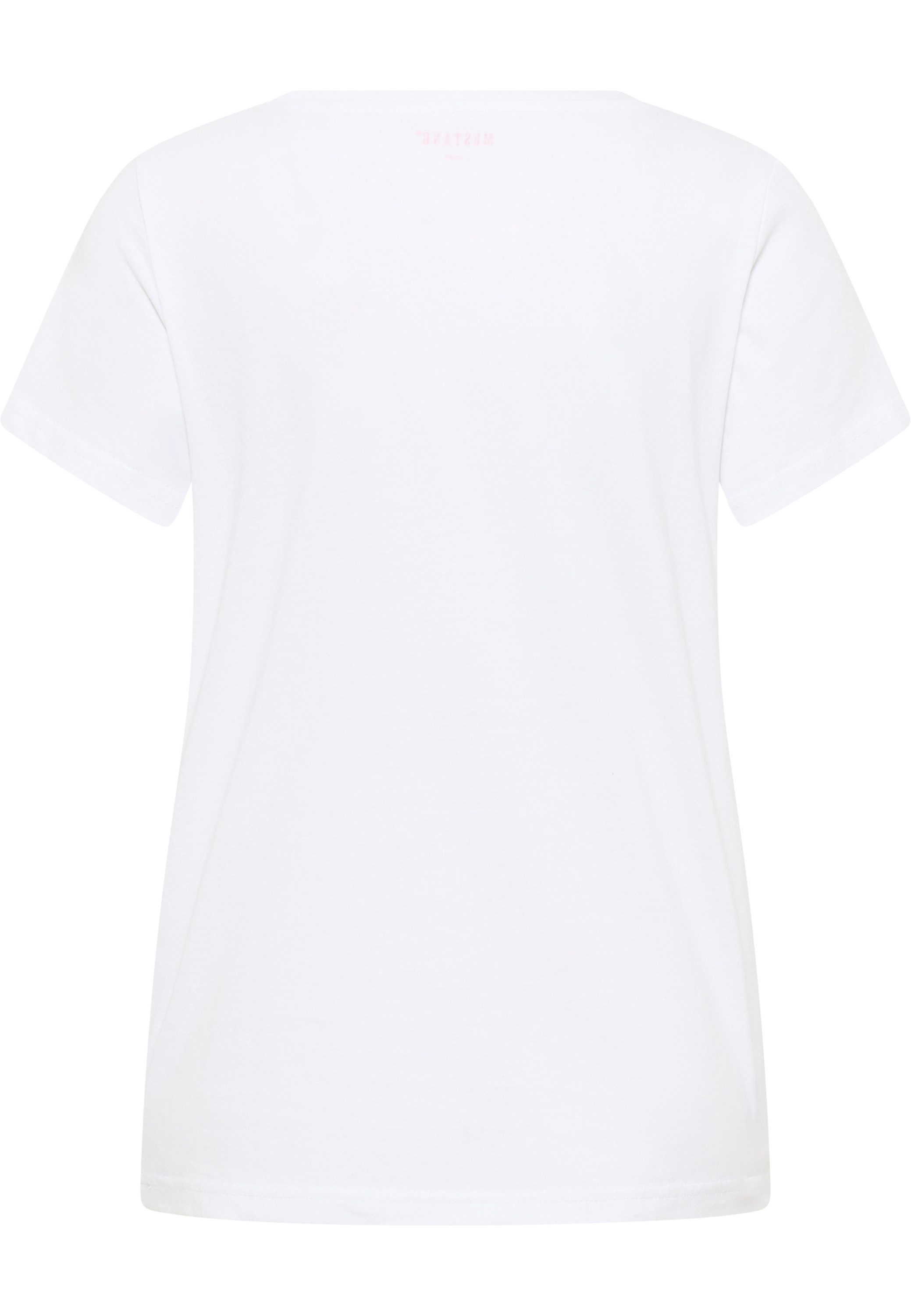 MUSTANG Shirt met korte mouwen Dames stijl Alma