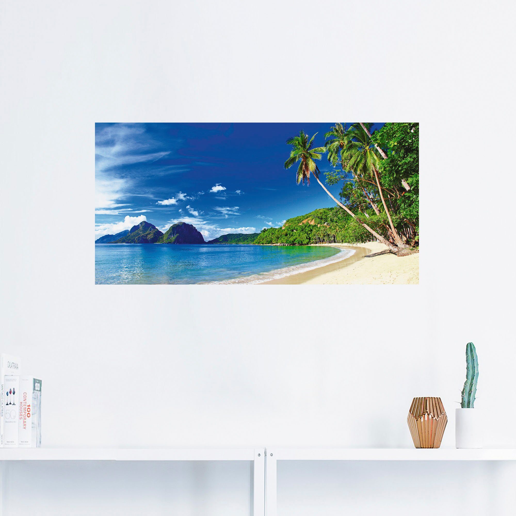 Artland Artprint Paradijs als artprint op linnen, poster, muursticker in verschillende maten