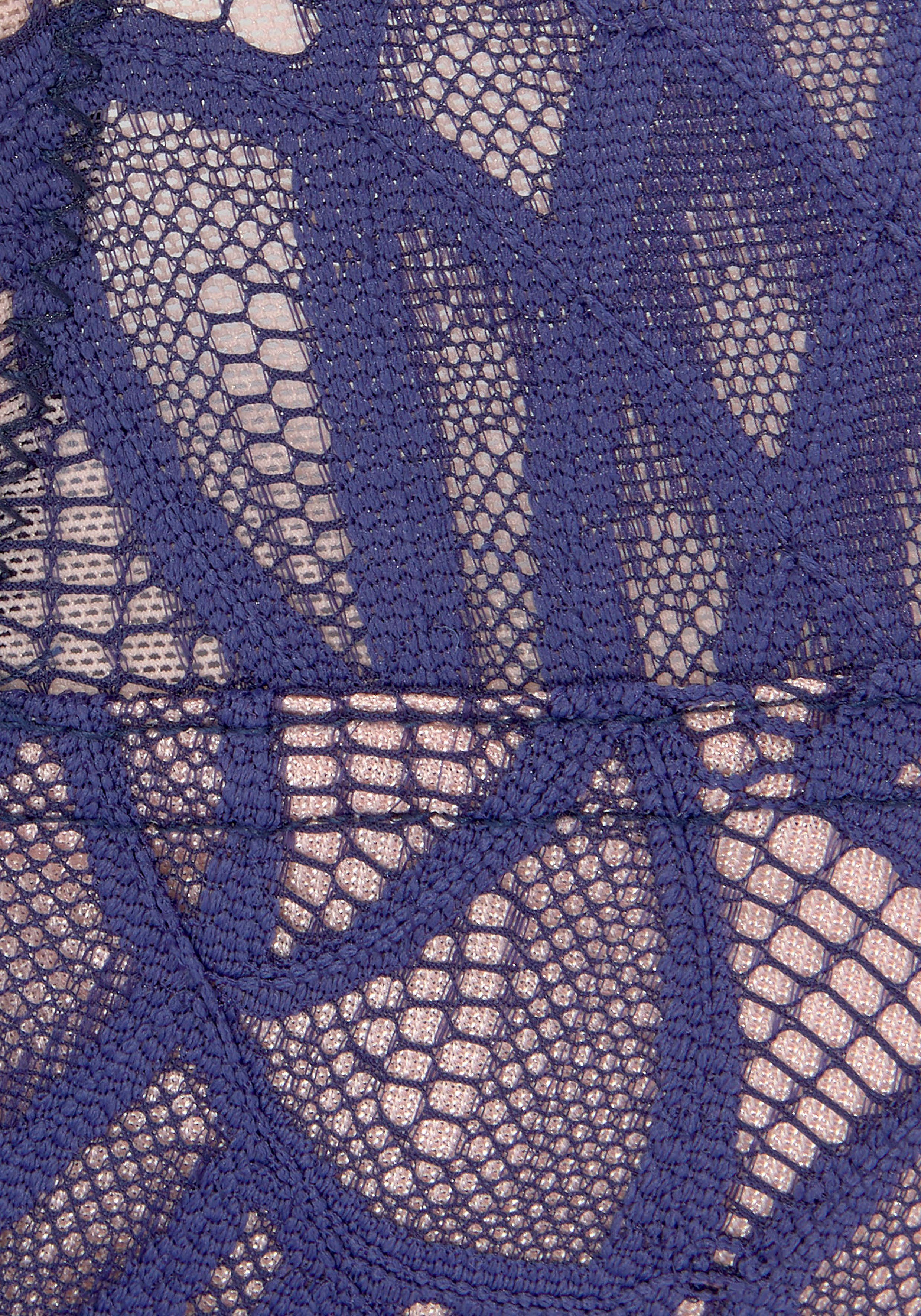 Lascana Beugel-bh Cara met vrouwelijk kant, deels gemaakt van gerecycled materiaal, lingerie