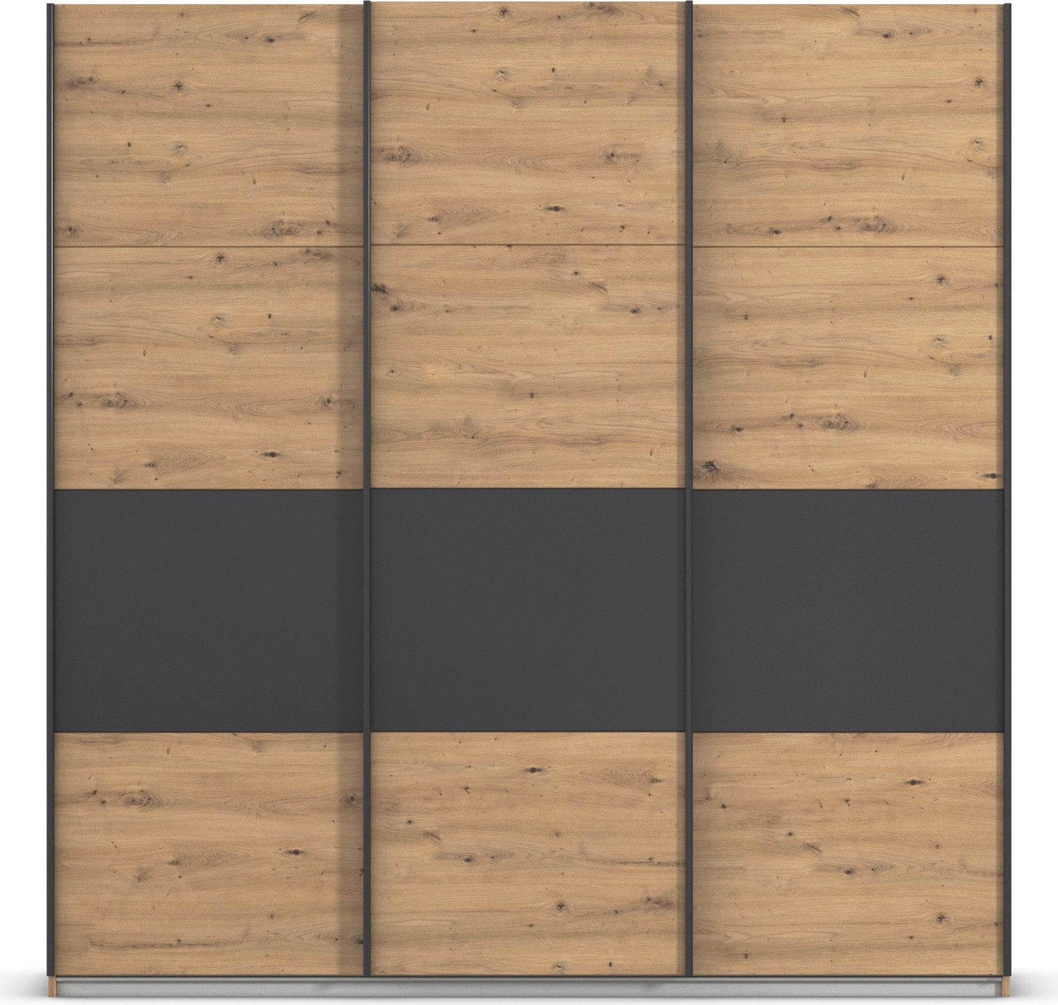 rauch Schuifdeurkast Kledingkast Kast Garderobe CORTONA inclusief indeling, 2 stoffen dozen en extra planken