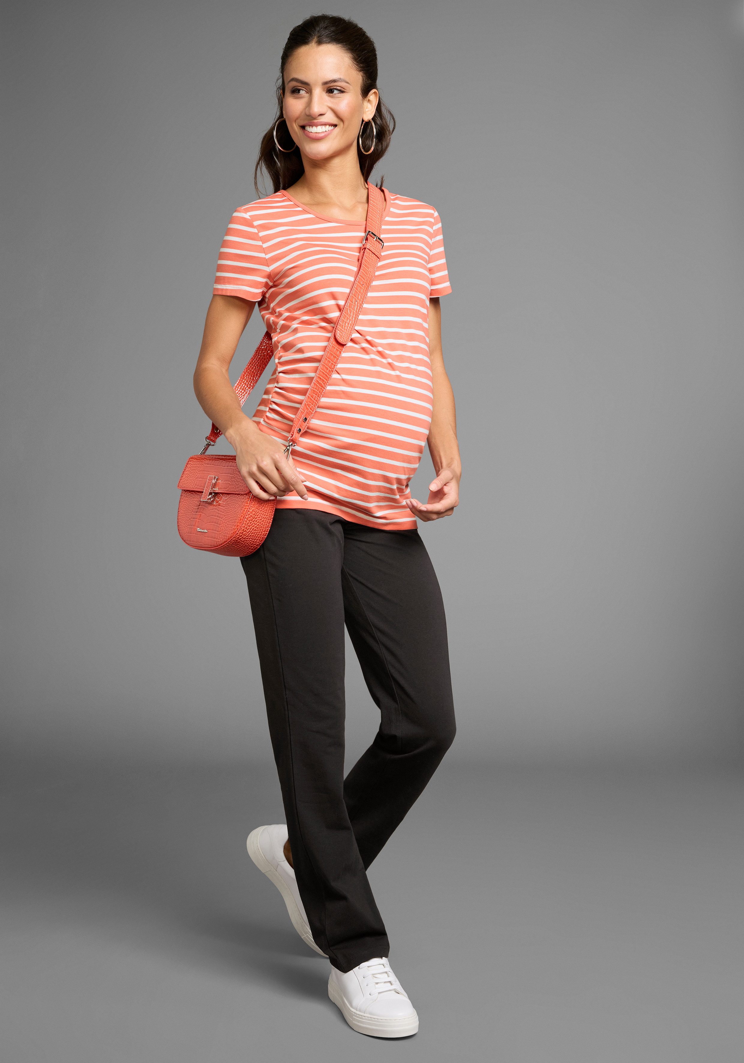 Neun Monate Zwangerschapsshirt 2-delig set: T-shirt + Leggings Compleet outfit voor zwangerschap en borstvoeding (set, 2-delig)
