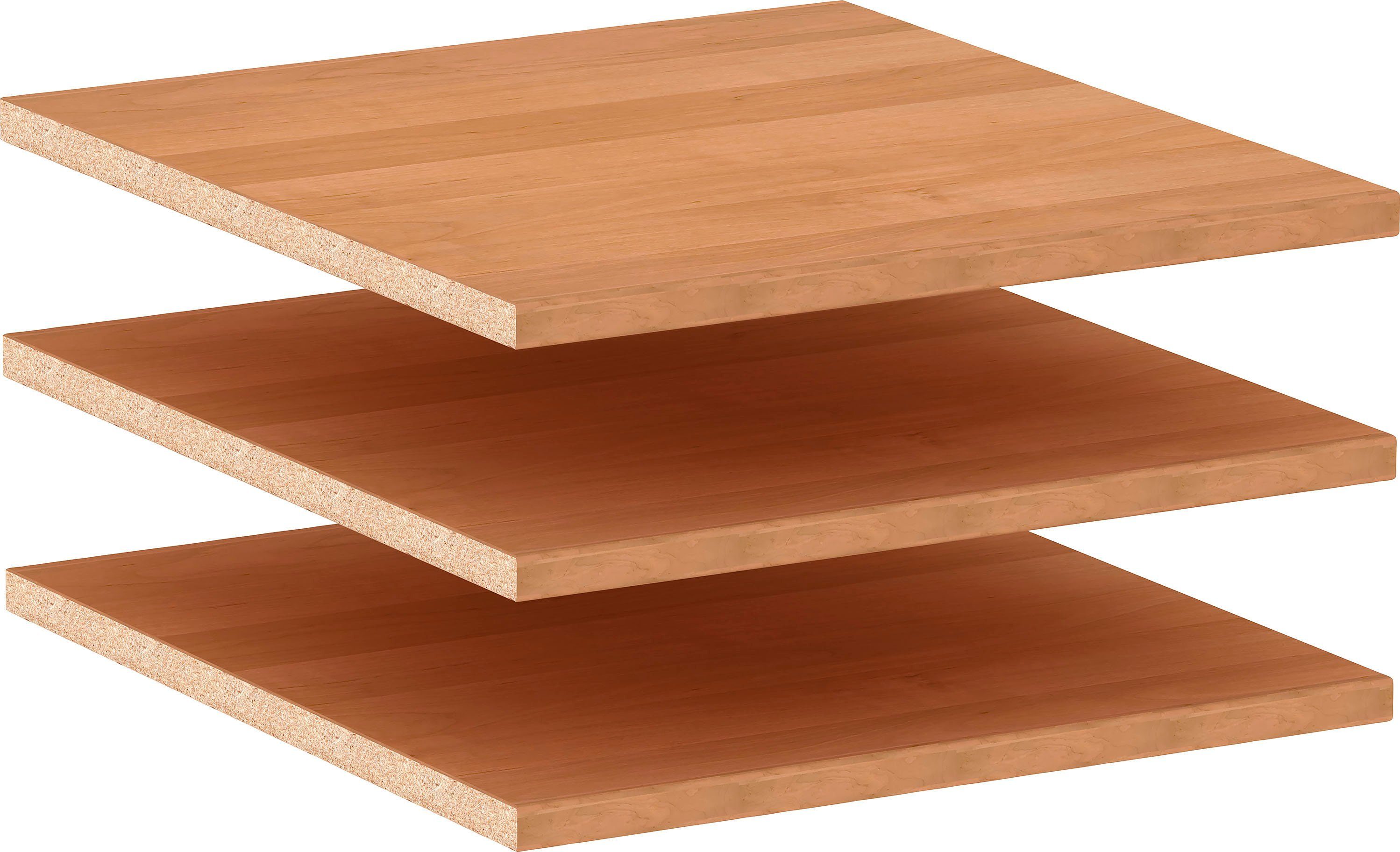 WIEMANN Plank (set, 3 stuks) accessoires bruin