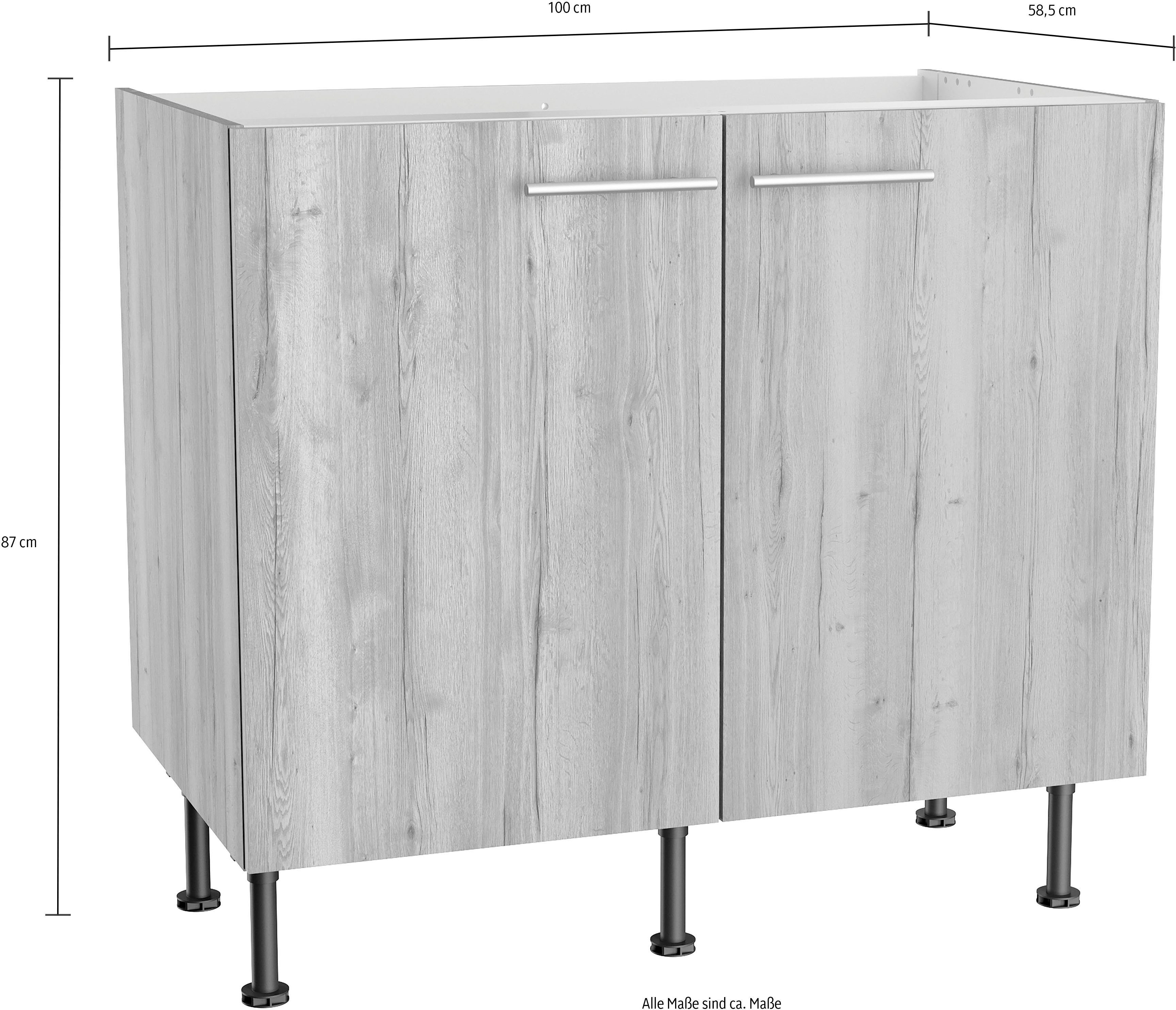 OPTIFIT Gootsteenkast Klara Breedte 100 cm