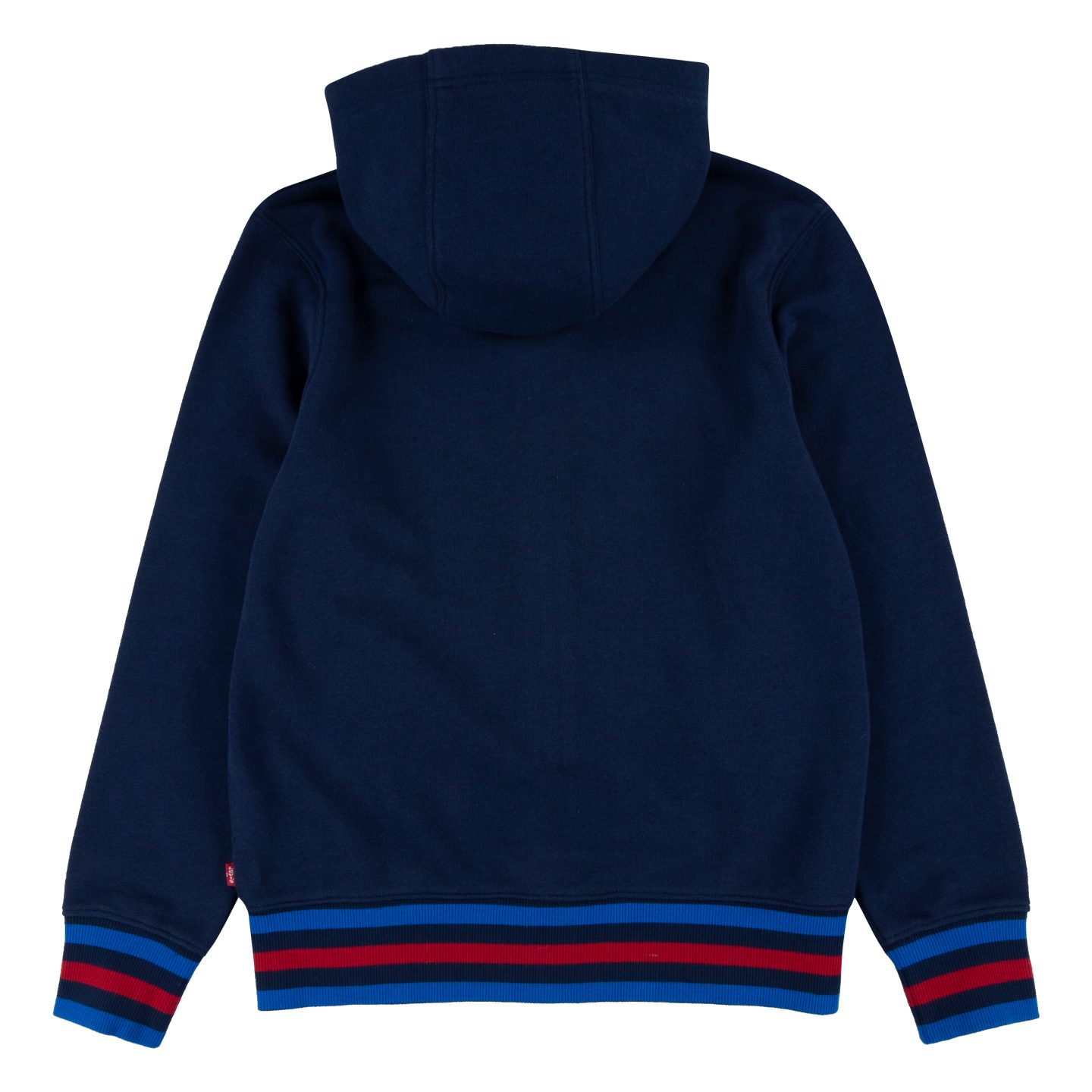 Levi's Kidswear Capuchonsweatvest met gestreepte boorden, voor jongens