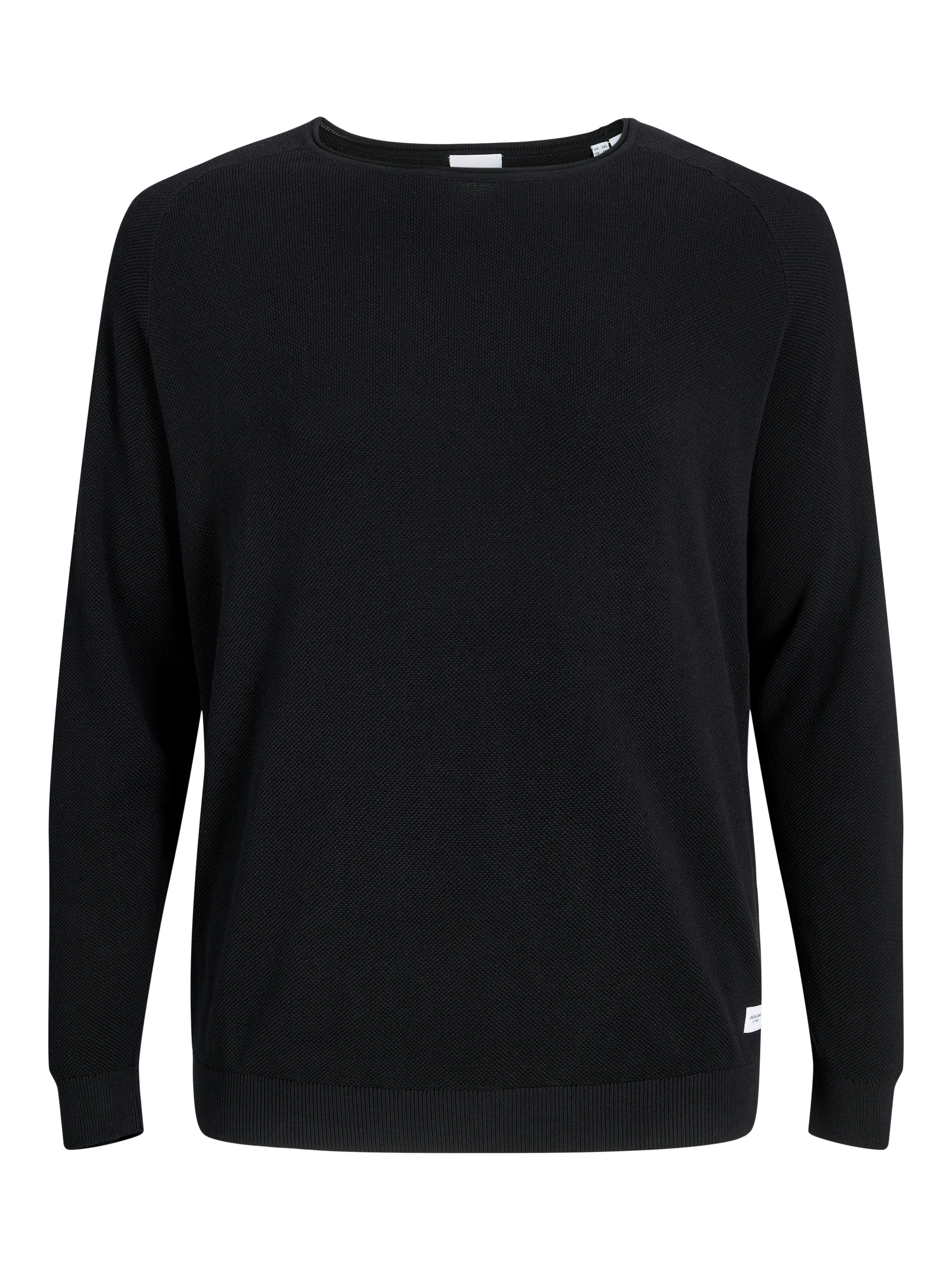 Jack & Jones PlusSize Trui met ronde hals JJEHILL KNIT CREW NECK NOOS PLS