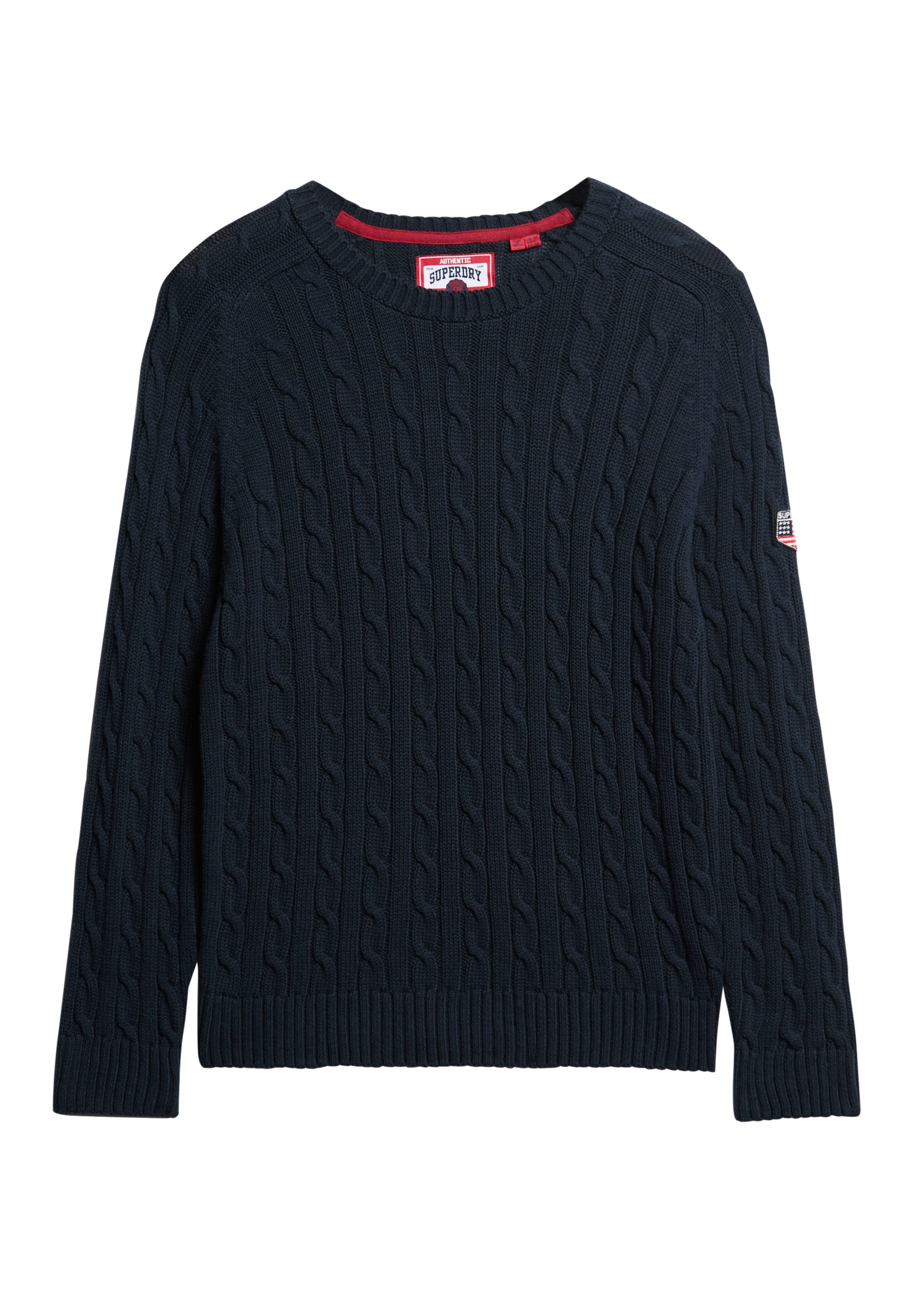 Superdry Gebreide trui SLOUCHY CABLE KNIT