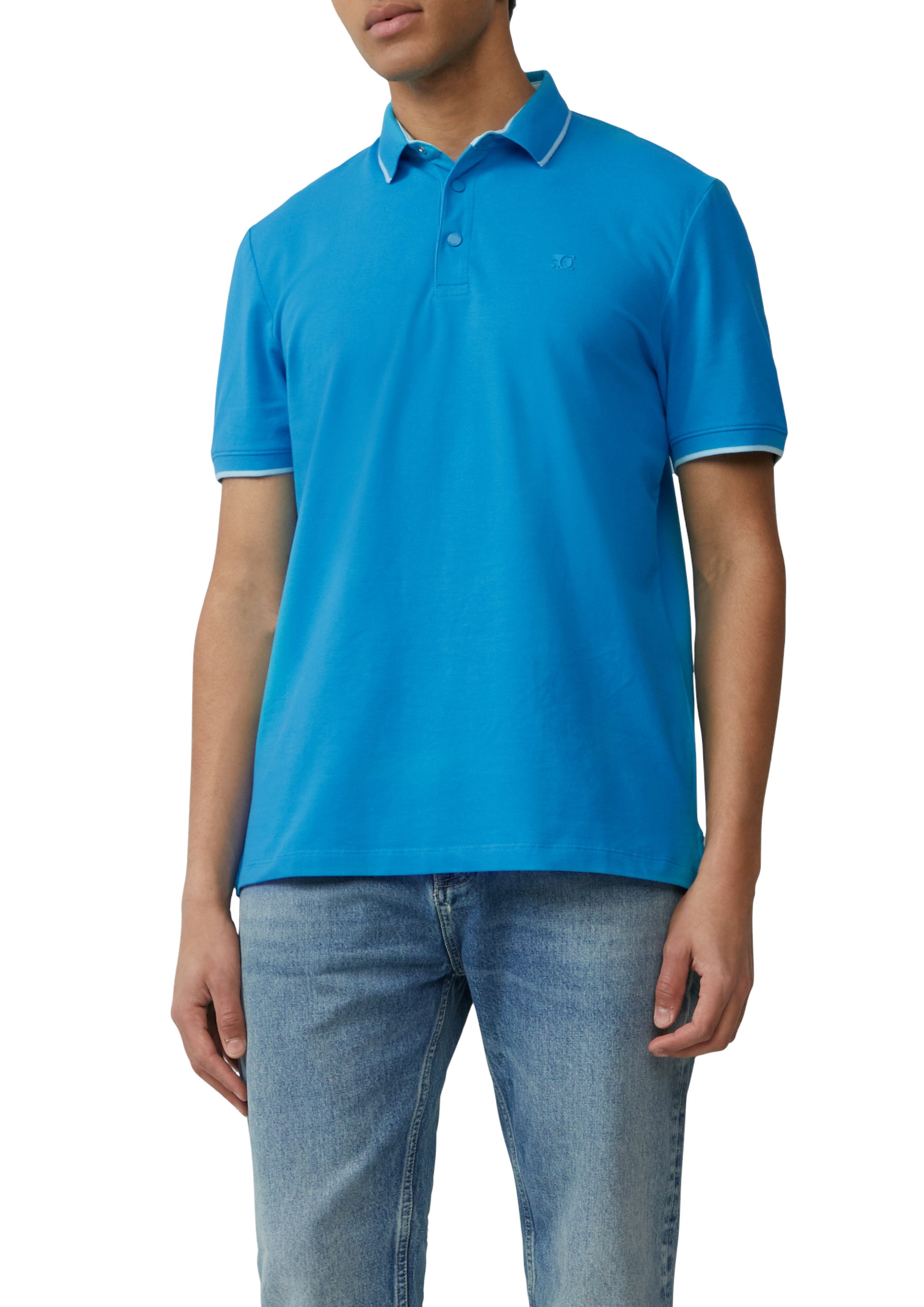 s.Oliver Poloshirt met contrastdetails heren poloshirts maat XL groen