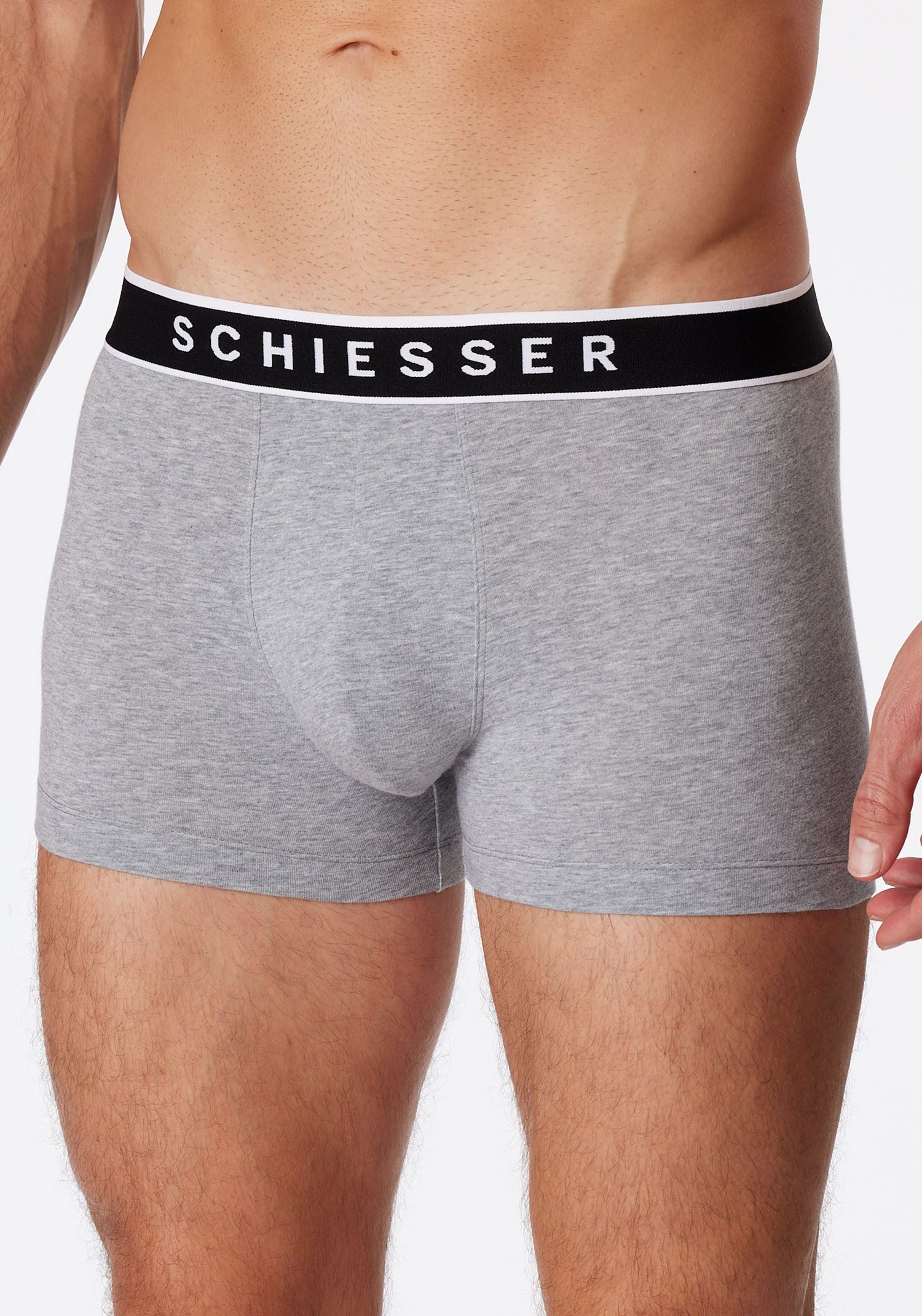 Schiesser Boxershort 95/5 met sportieve webband (3 stuks)