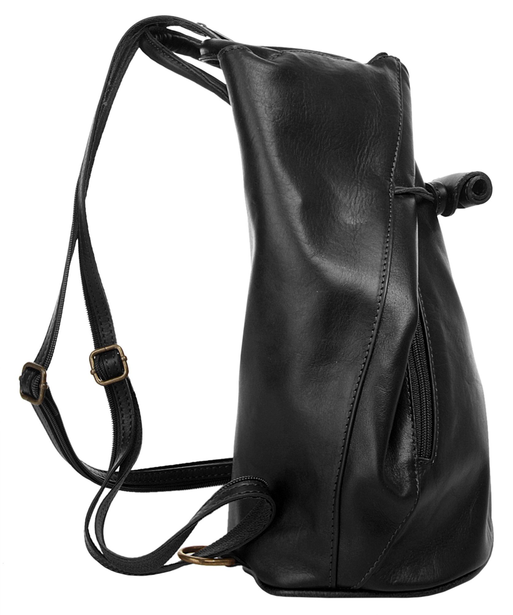 Samantha Look Rugzak echt leer, made in italy