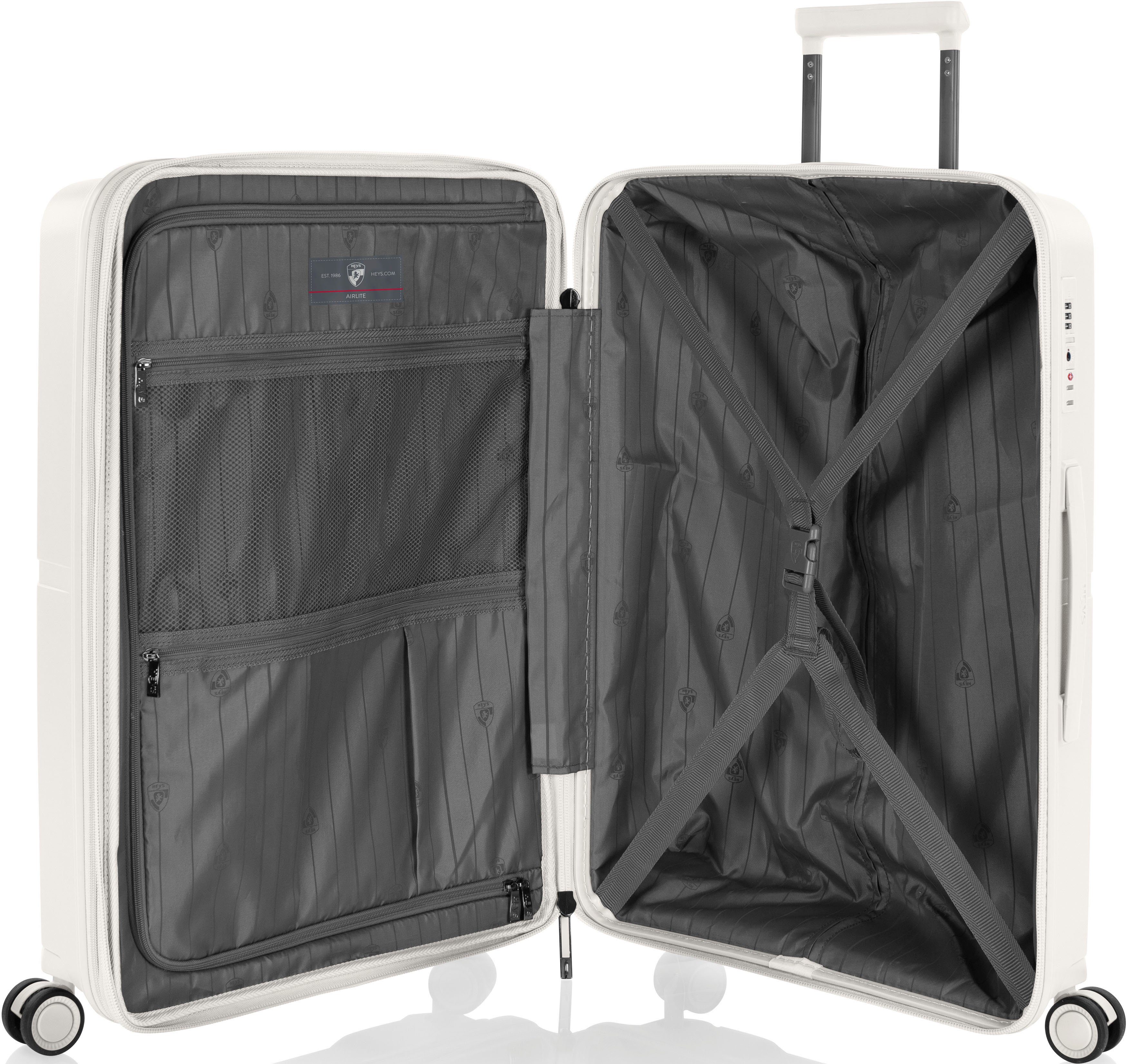 Heys Hardshell-trolley AirLite verschillende maten en kleuren x Joachim Llambi harde koffer TSA-slot
