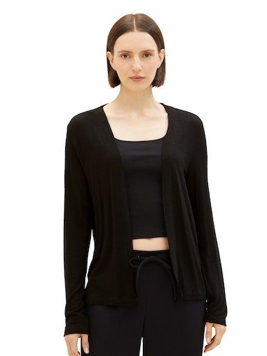 Tom Tailor Cardigan Zonder sluiting dames cardigans maat XL (42) zwart