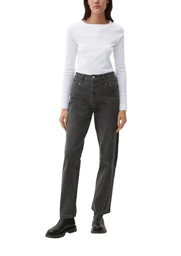 s.Oliver Shirt met lange mouwen met boothals