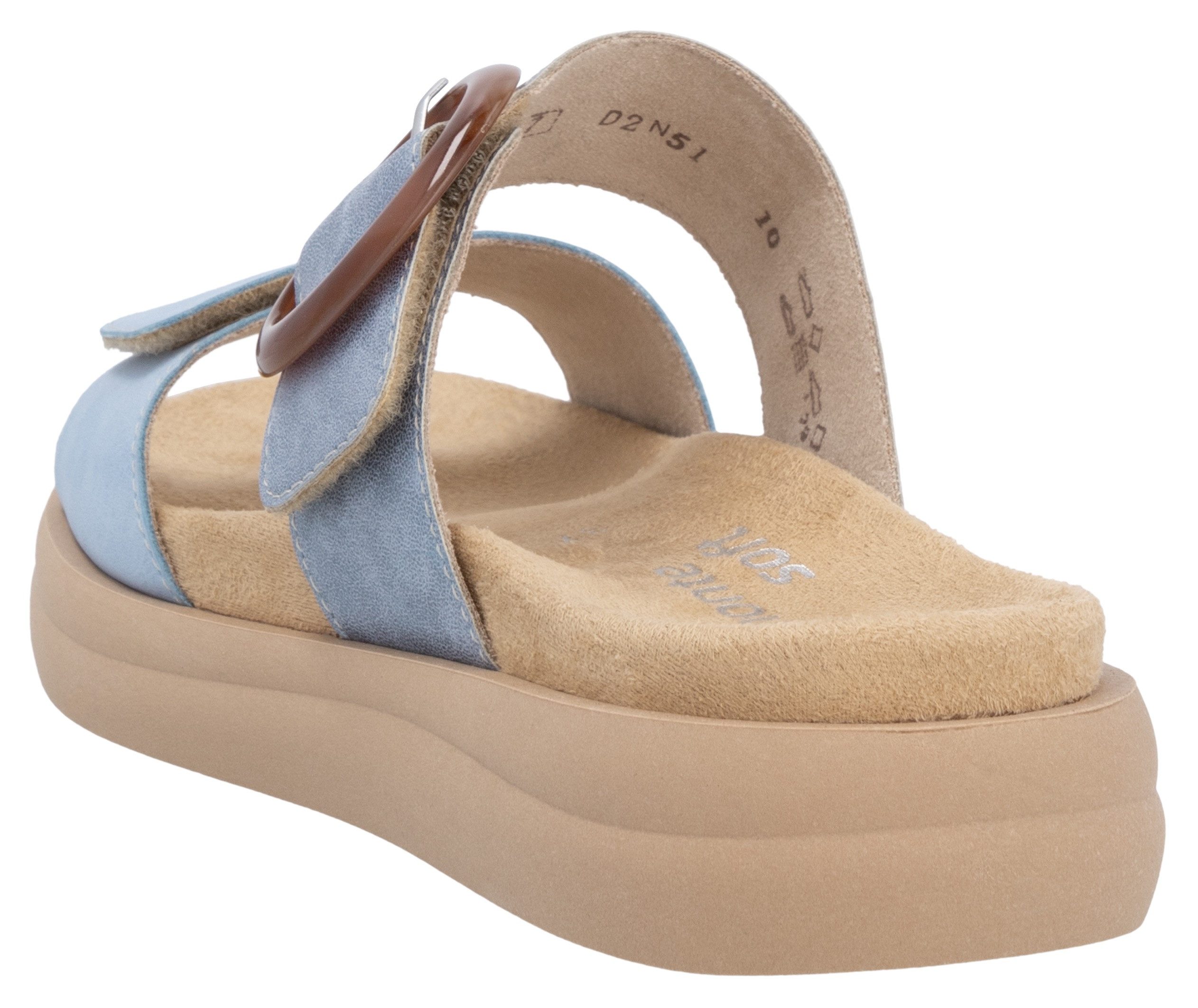 Remonte Slippers , zomer schoen, instapschoen in vegan verwerking