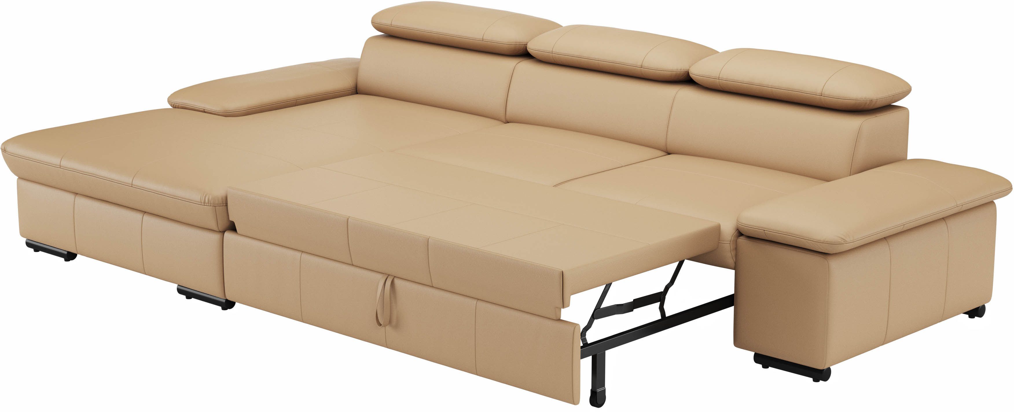 sit&more Hoekbank Alcudia L-vorm optioneel met slaapfunctie