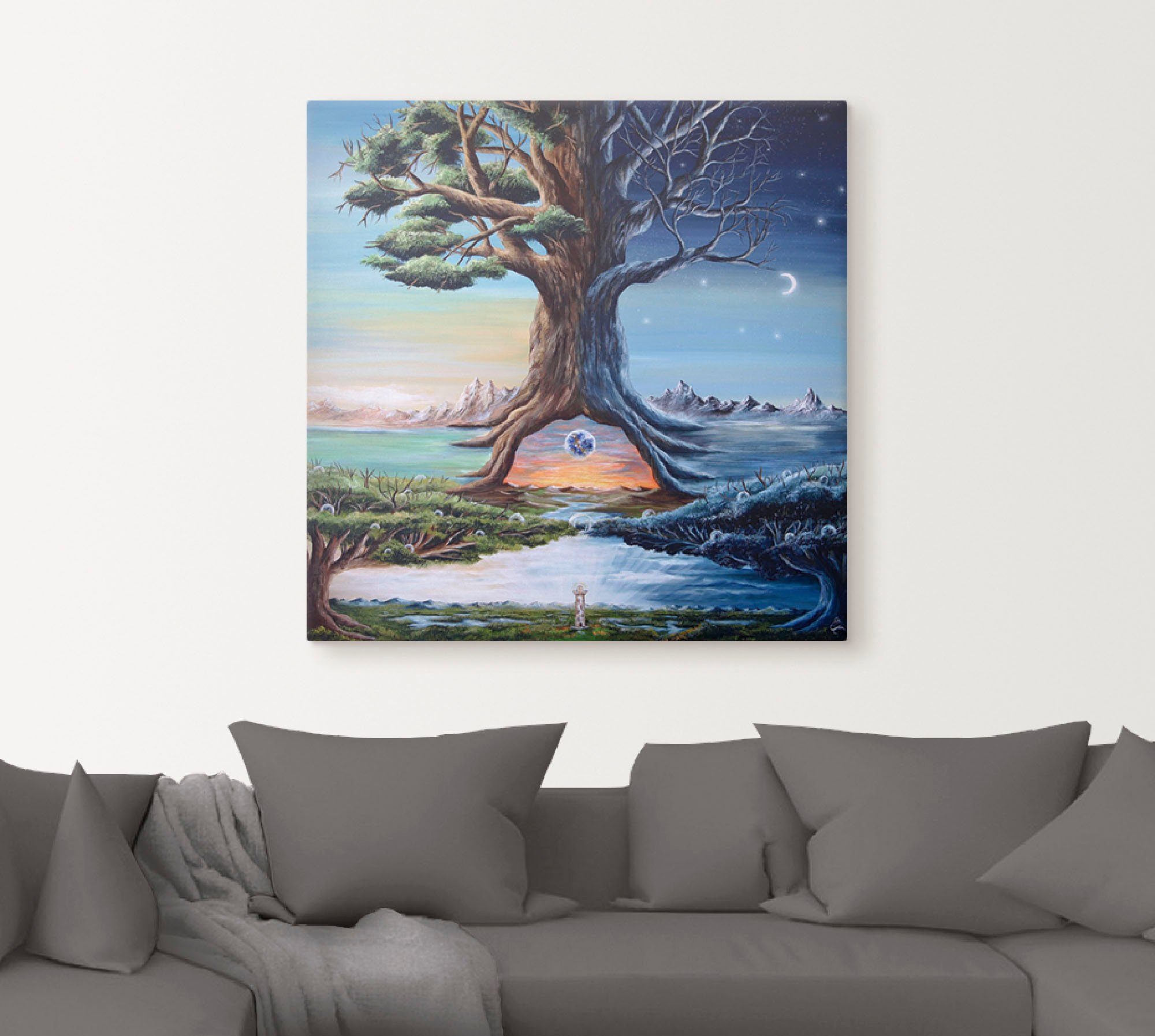 Artland Artprint op linnen Dimensies gespannen op een spieraam