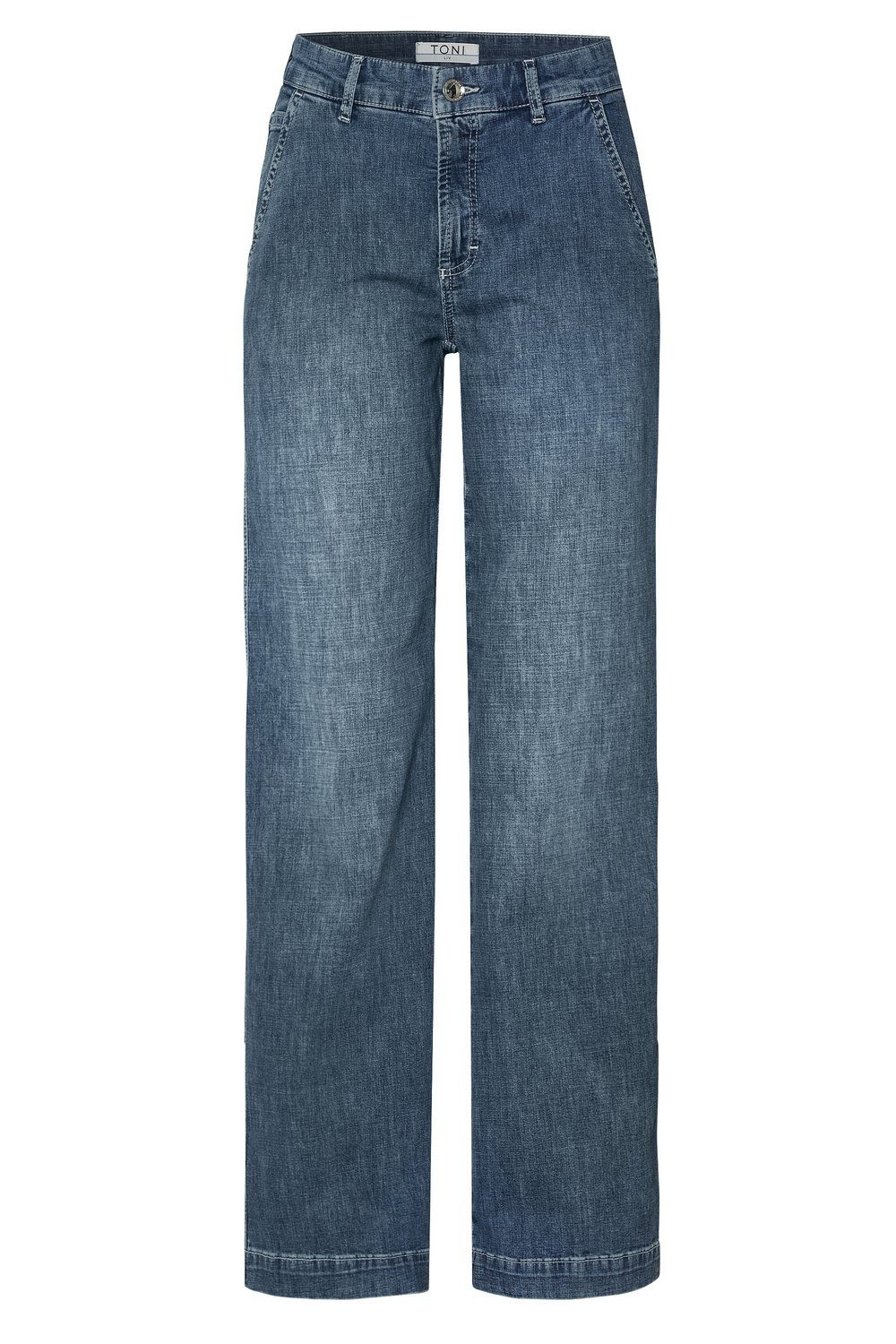 TONI Wijde jeans Liv in five-pocketsstijl