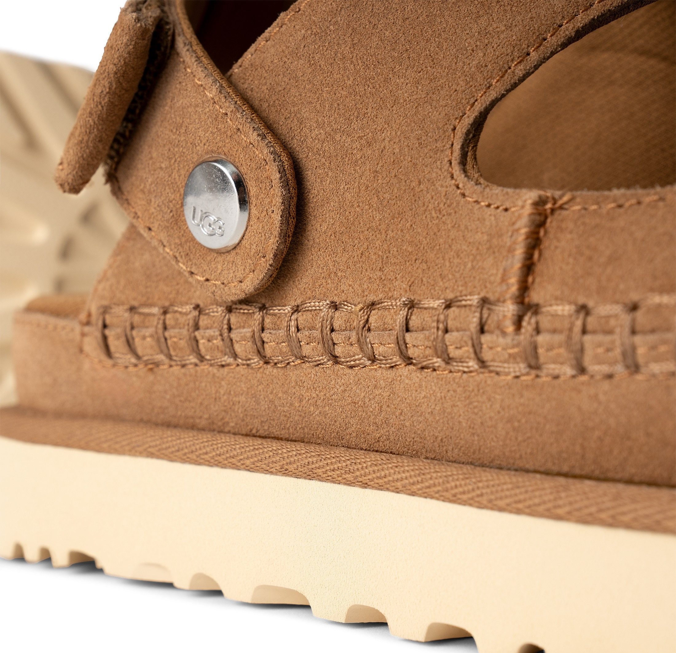UGG Plateausandalen GOLDENSTAR GLIDE , klompen, muiltjes, zomerschoen met zachte voetbed