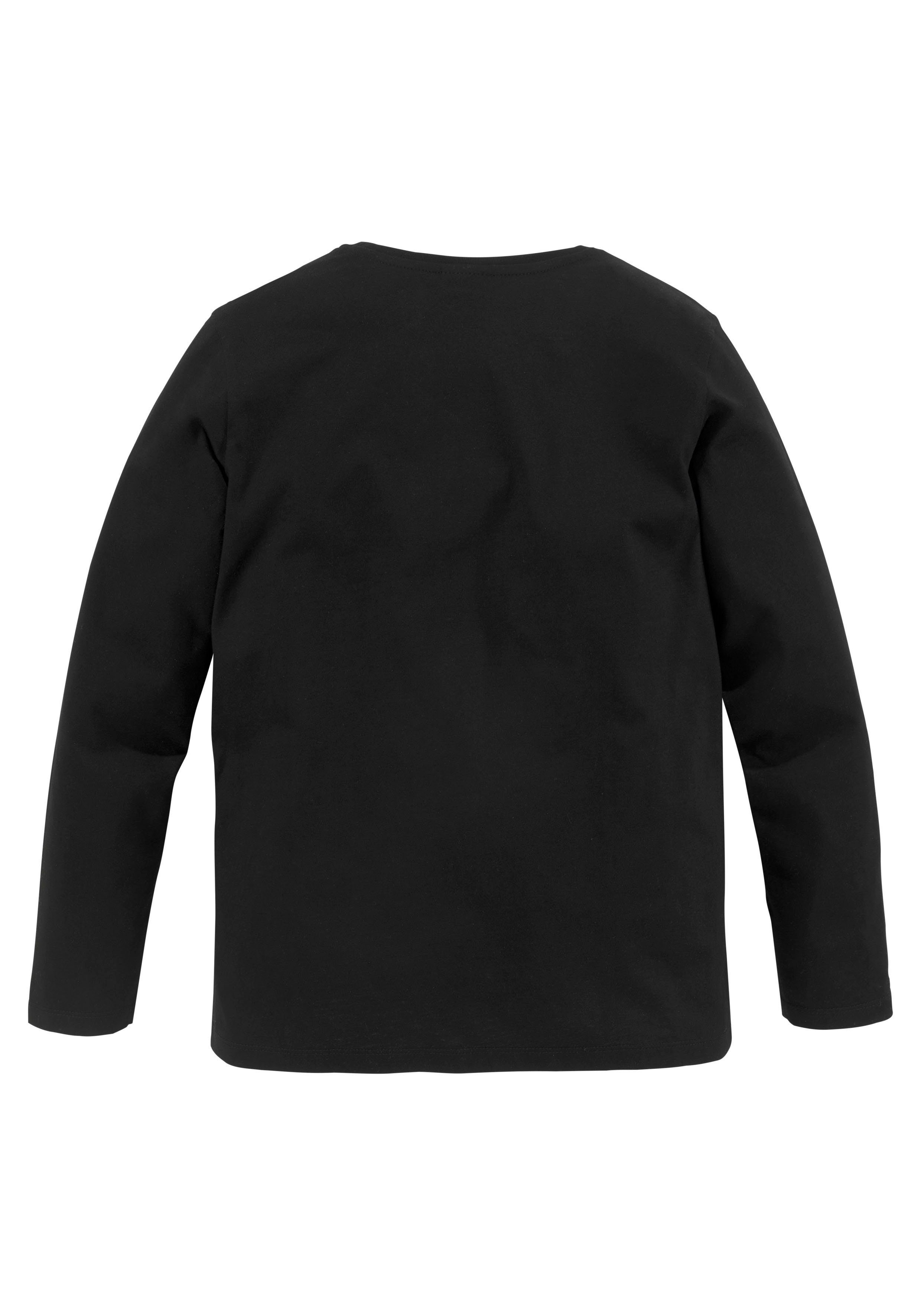 KIDSWORLD Shirt met lange mouwen Folieprint: EPIC GAMING langarm, met statement-print, ronde hals, basic-stijl