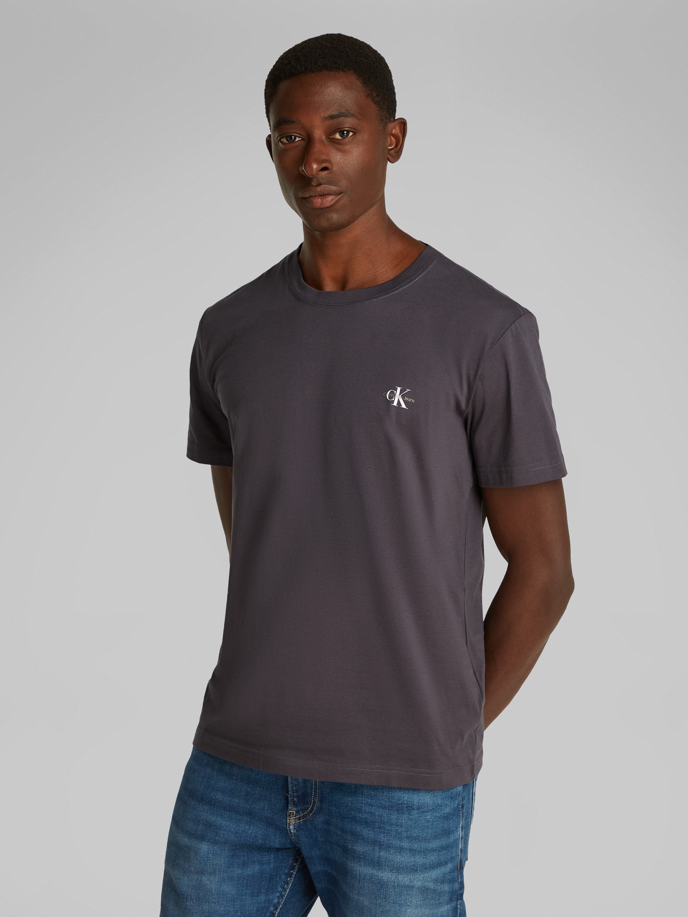 Calvin Klein T-shirt 2 PACK MONOLOGO (Set van 2)