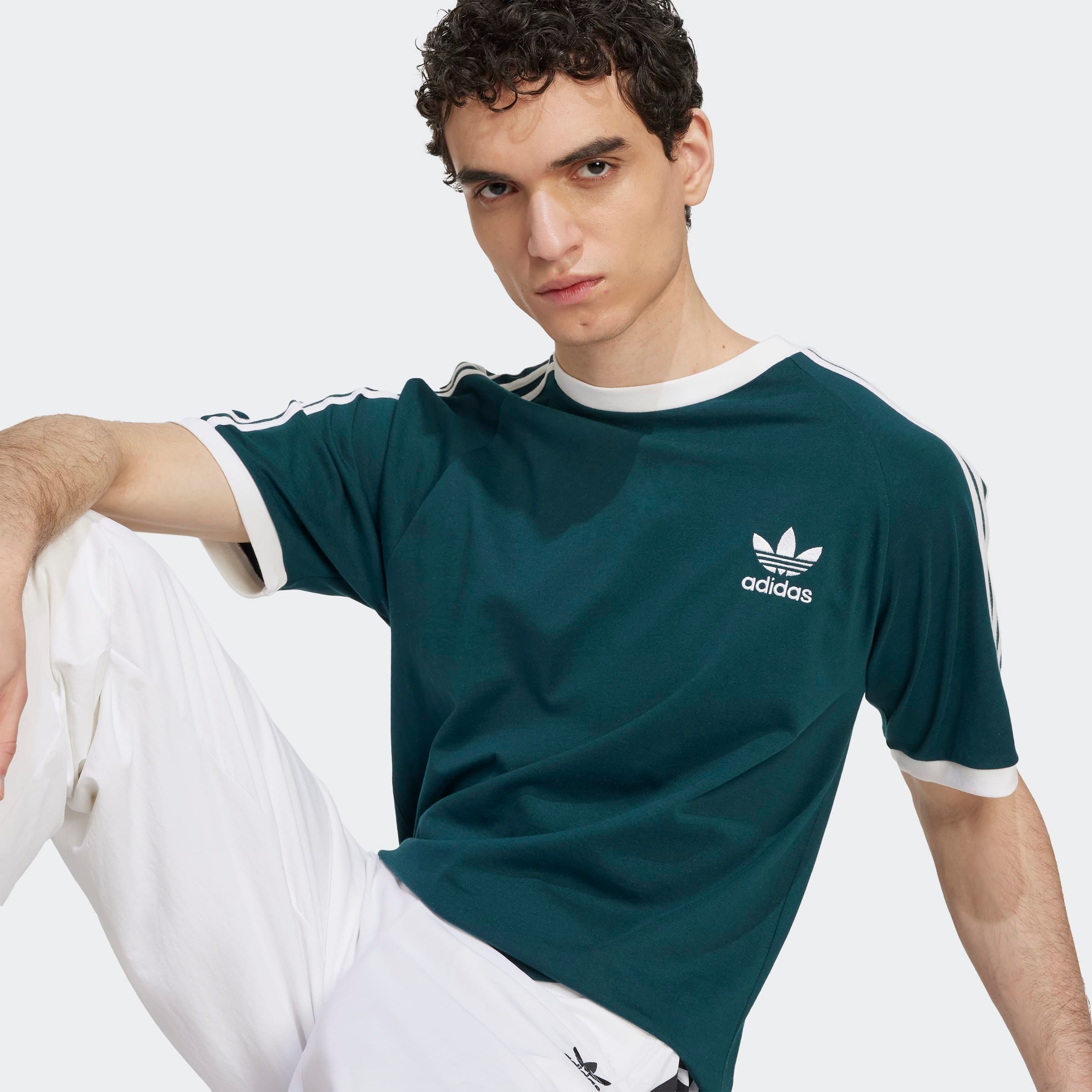 adidas Originals T-shirt 3-STRIPES TEE drie-strepen t-shirt