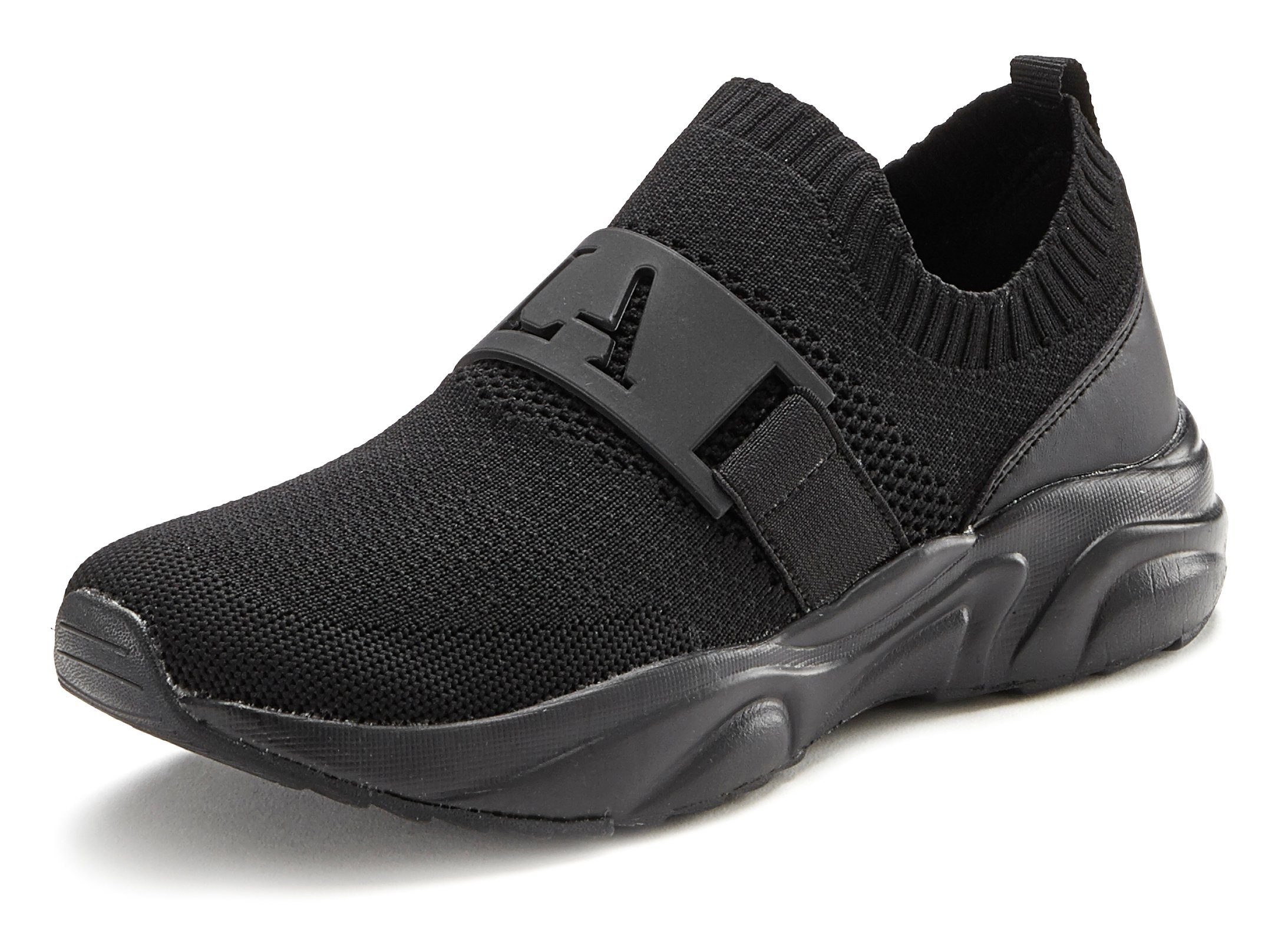 active by Lascana Sneakers Lage schoen, vrijetijdsschoen, slipper, chunky zool VEGAN