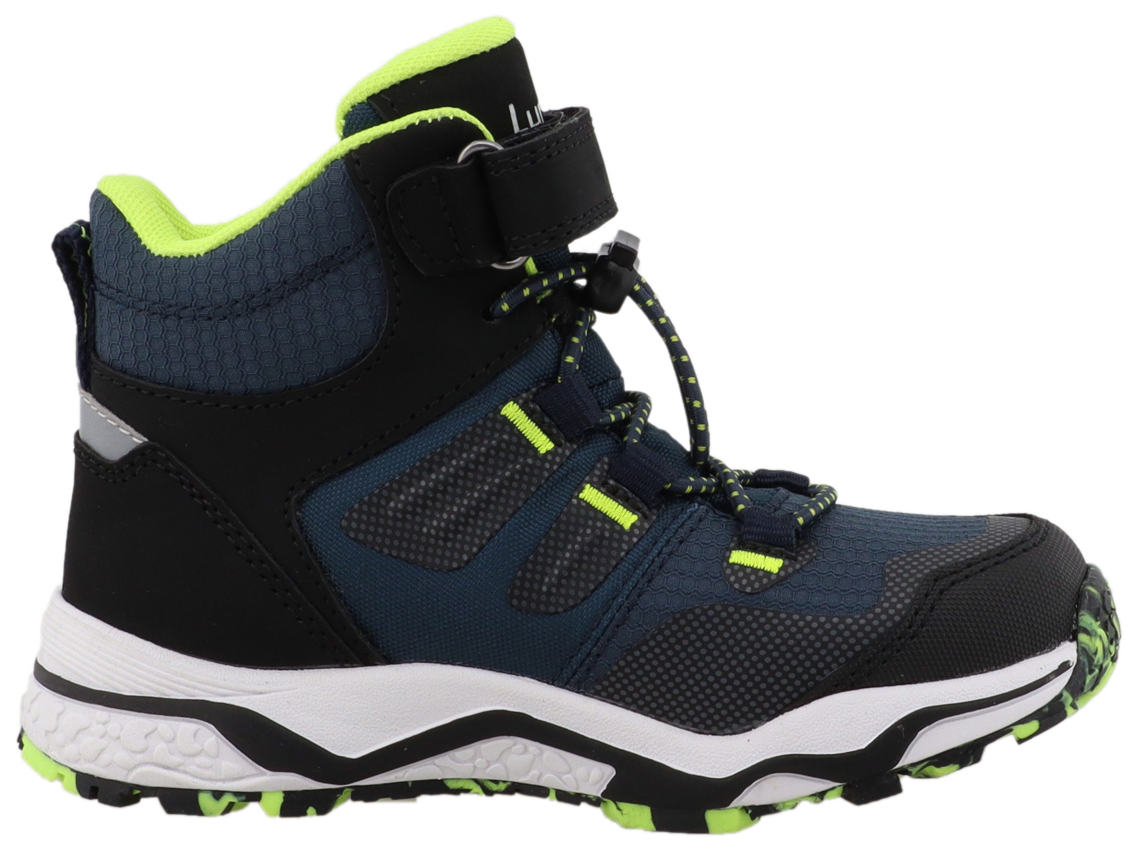 Lurchi Winterlaarzen Leonard TEX Trekkingboots met snelsluiting, maatsjabloon om te downloaden