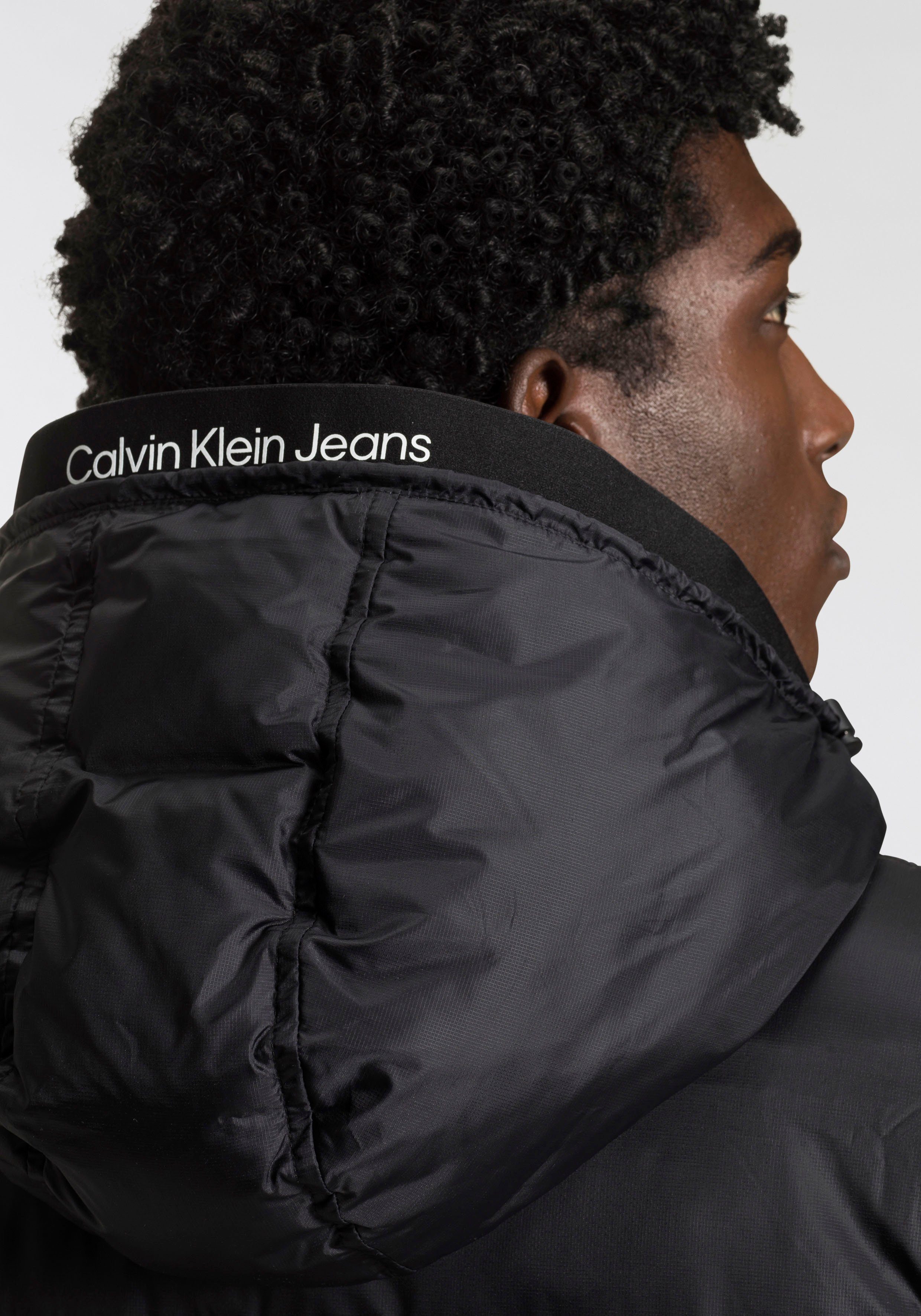 Calvin Klein Gewatteerde jas LOGO TAPE LW PADDED JACKET