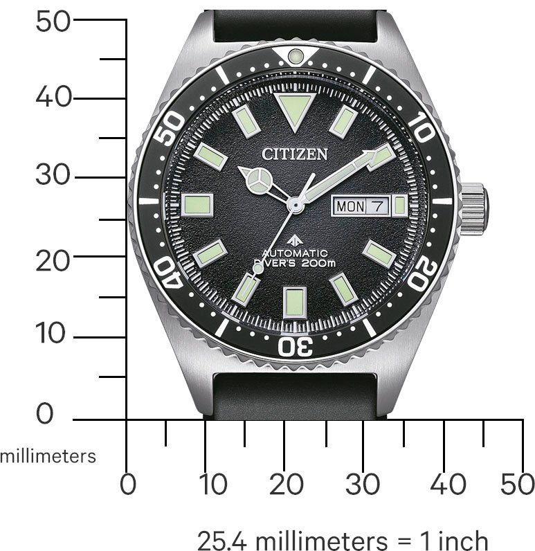 Citizen Automatisch horloge Promaster Mechanical Diver Polshorloge, herenhorloge, dameshorloge, duikhorloge, tot 20 bar waterdicht