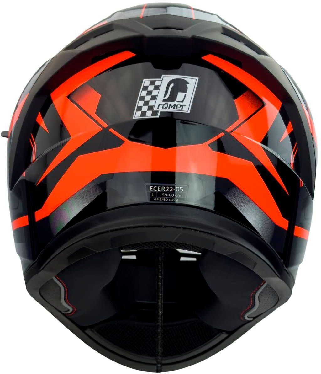 RÖMER HELME Motorhelm Integraalhelm Eifel met geïntegreerd zonnescherm