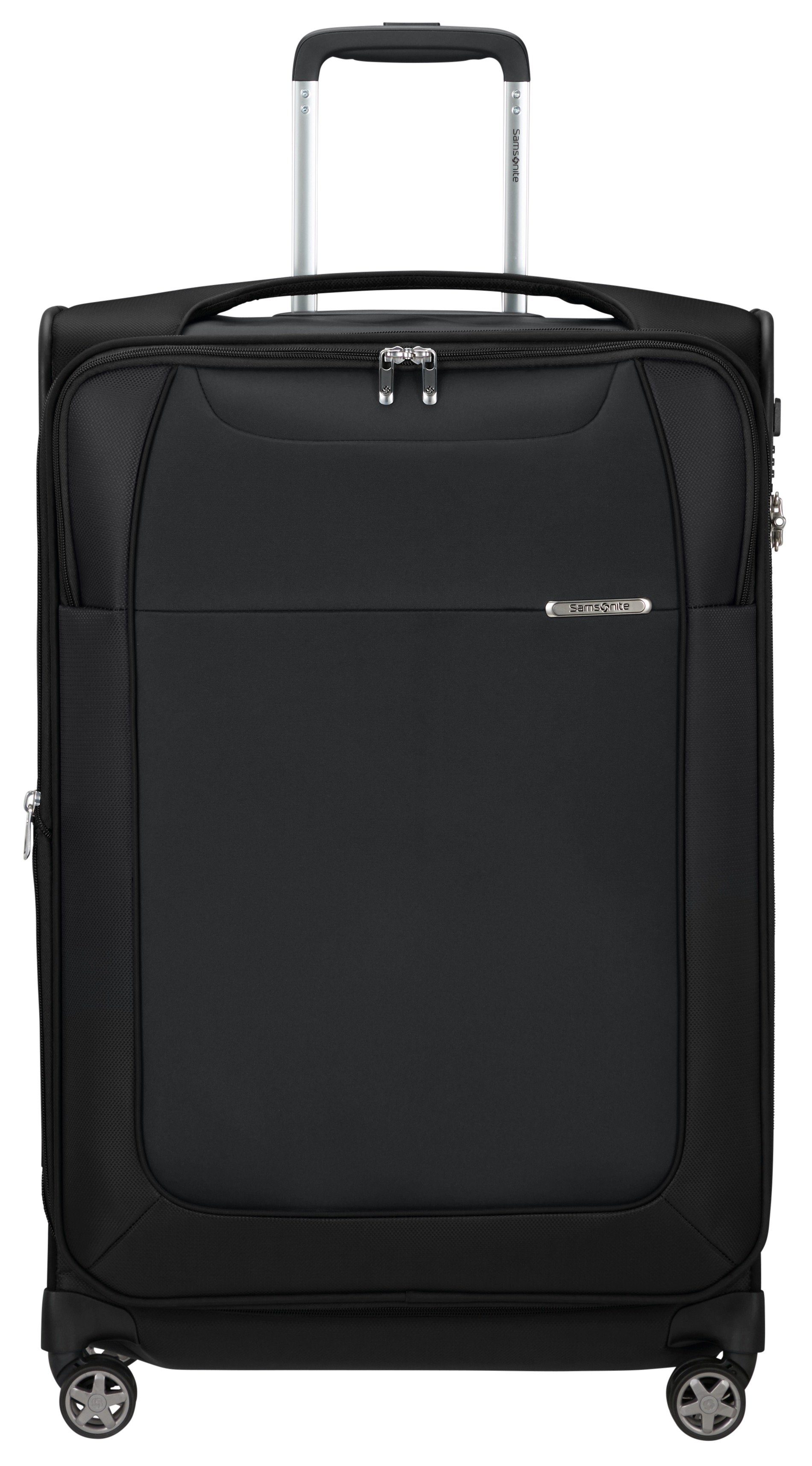 Samsonite D'Lite Spinner 71 Exp black Zachte koffer