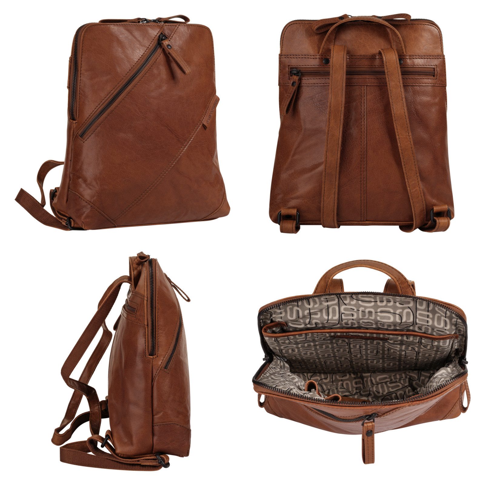 Spikes & Sparrow Rugzak echt leder
