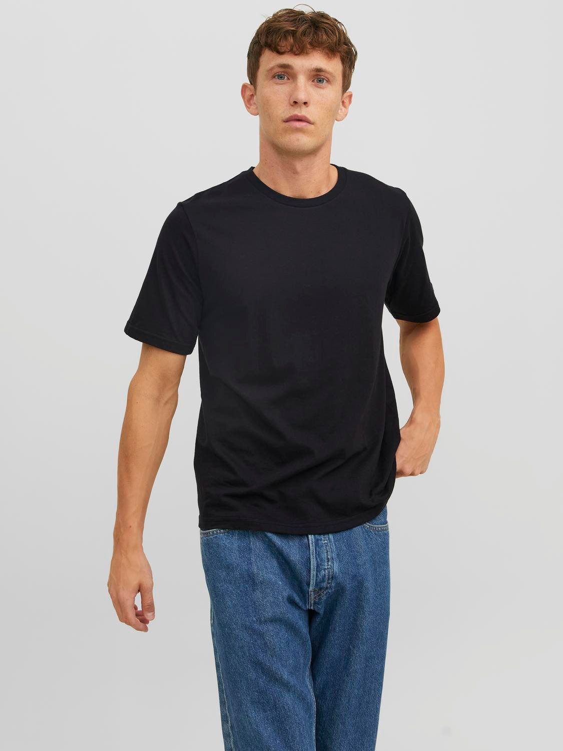 Jack & Jones Shirt met ronde hals JACUNDER TEE CREW NECK 3 PACK NOOS (set, 3-delig)
