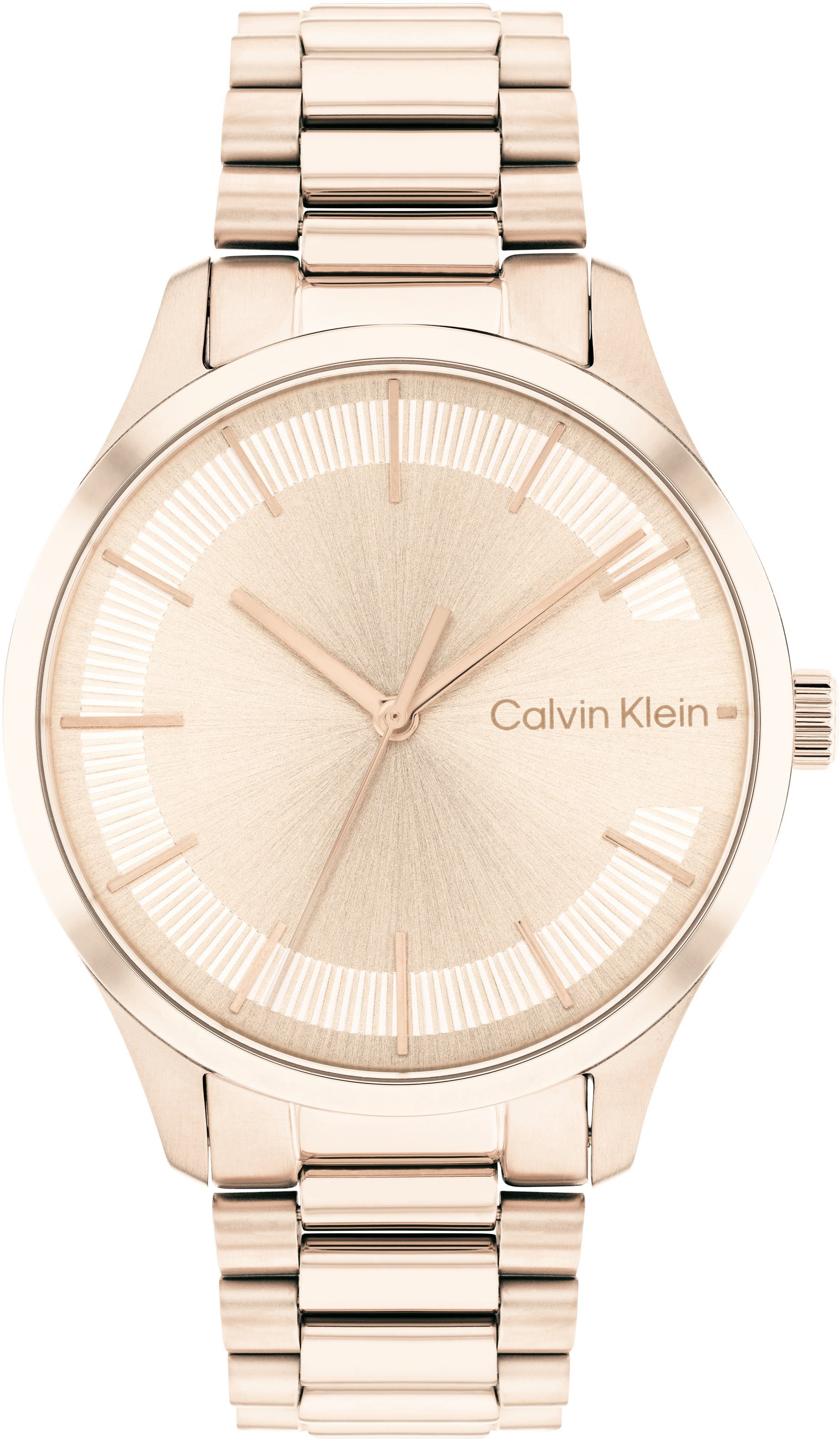 Calvin Klein Kwartshorloge Iconic Bracelet 35mm, 25200042 Polshorloge, dameshorloge, mineraalglas,...