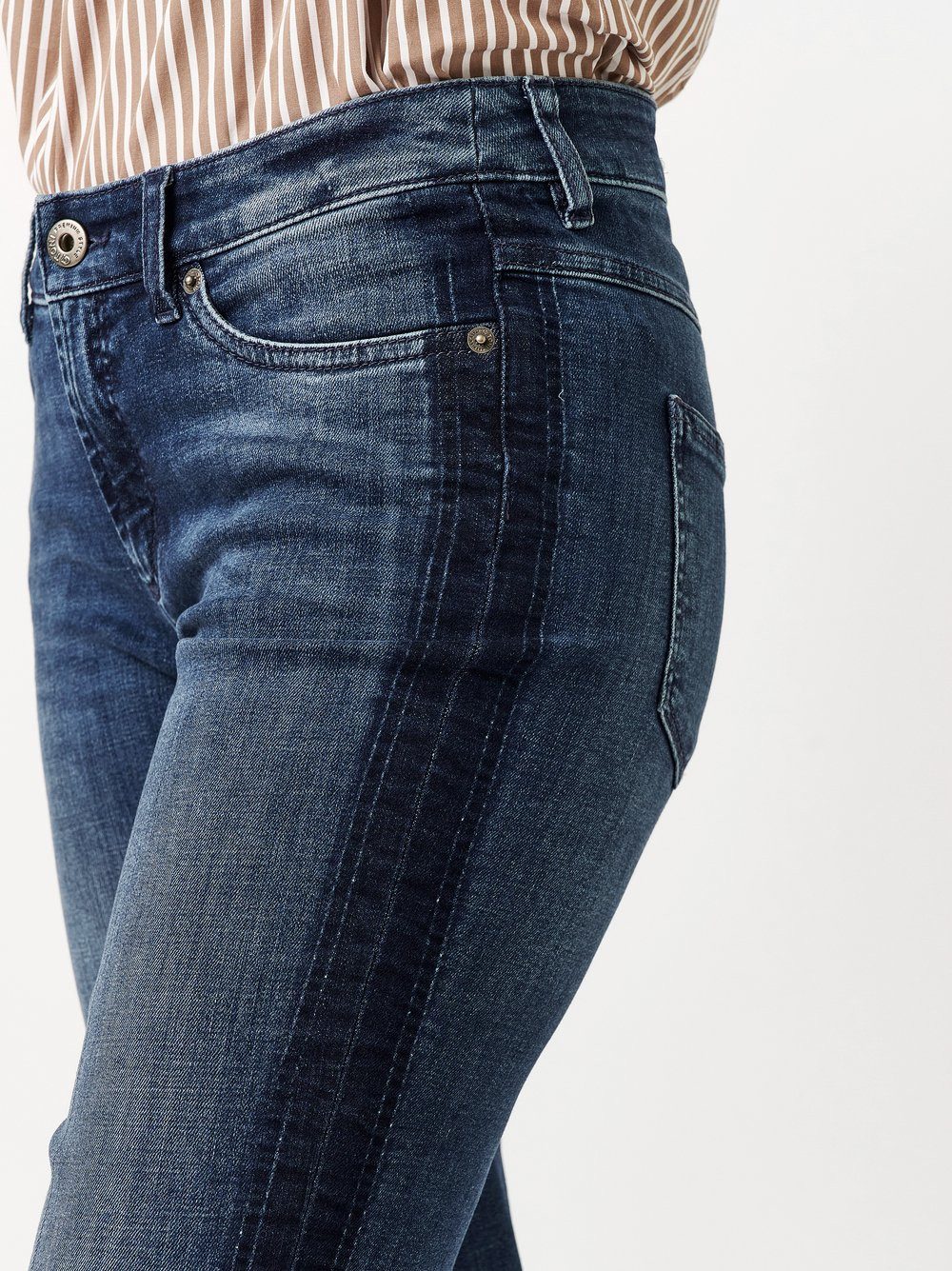 TONI 7/8 jeans Ella Turn Up in five-pocketsstijl