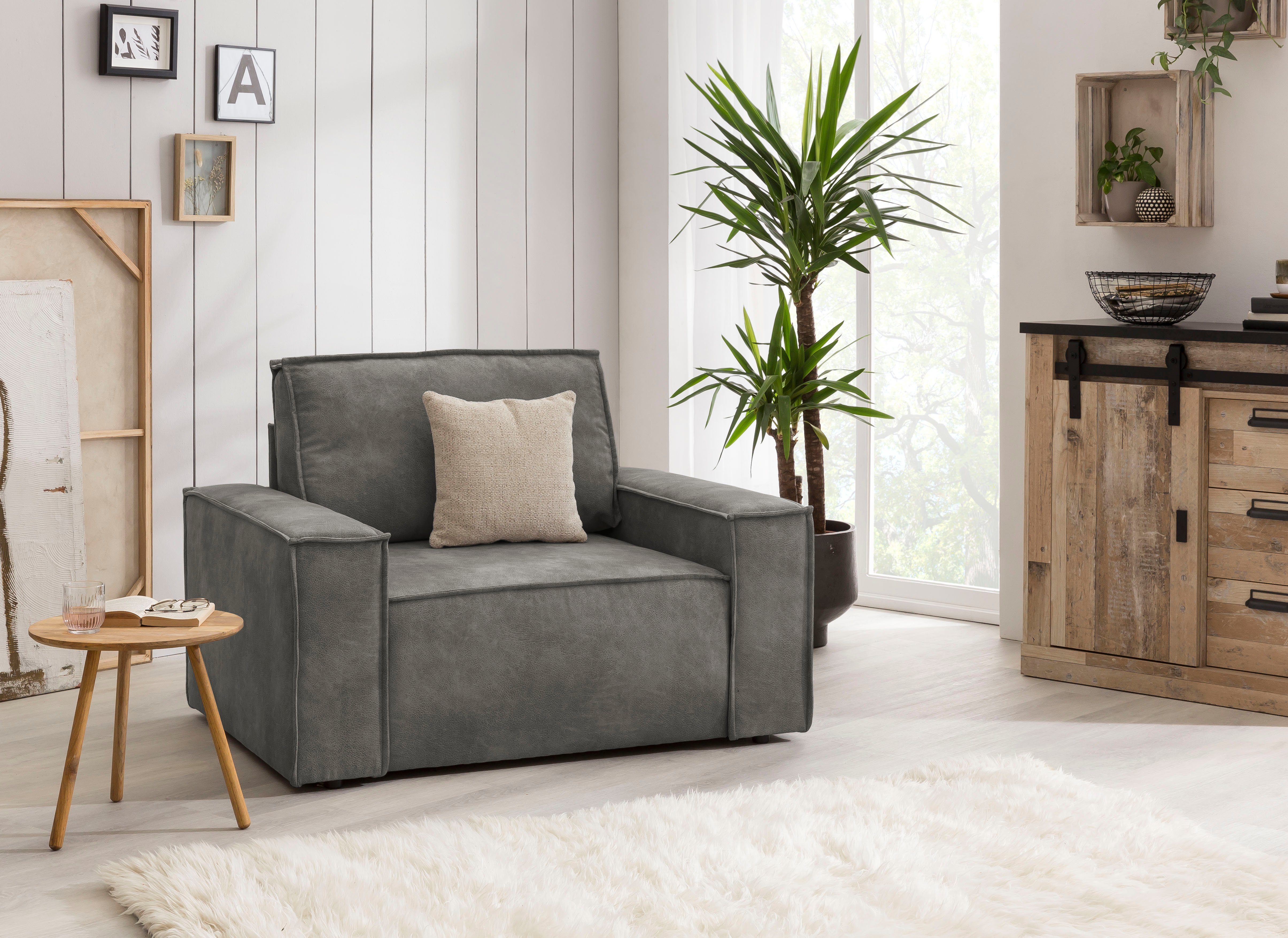 Home affaire Fauteuil Sherwood passend bij de bekleding van de sherwood-serie