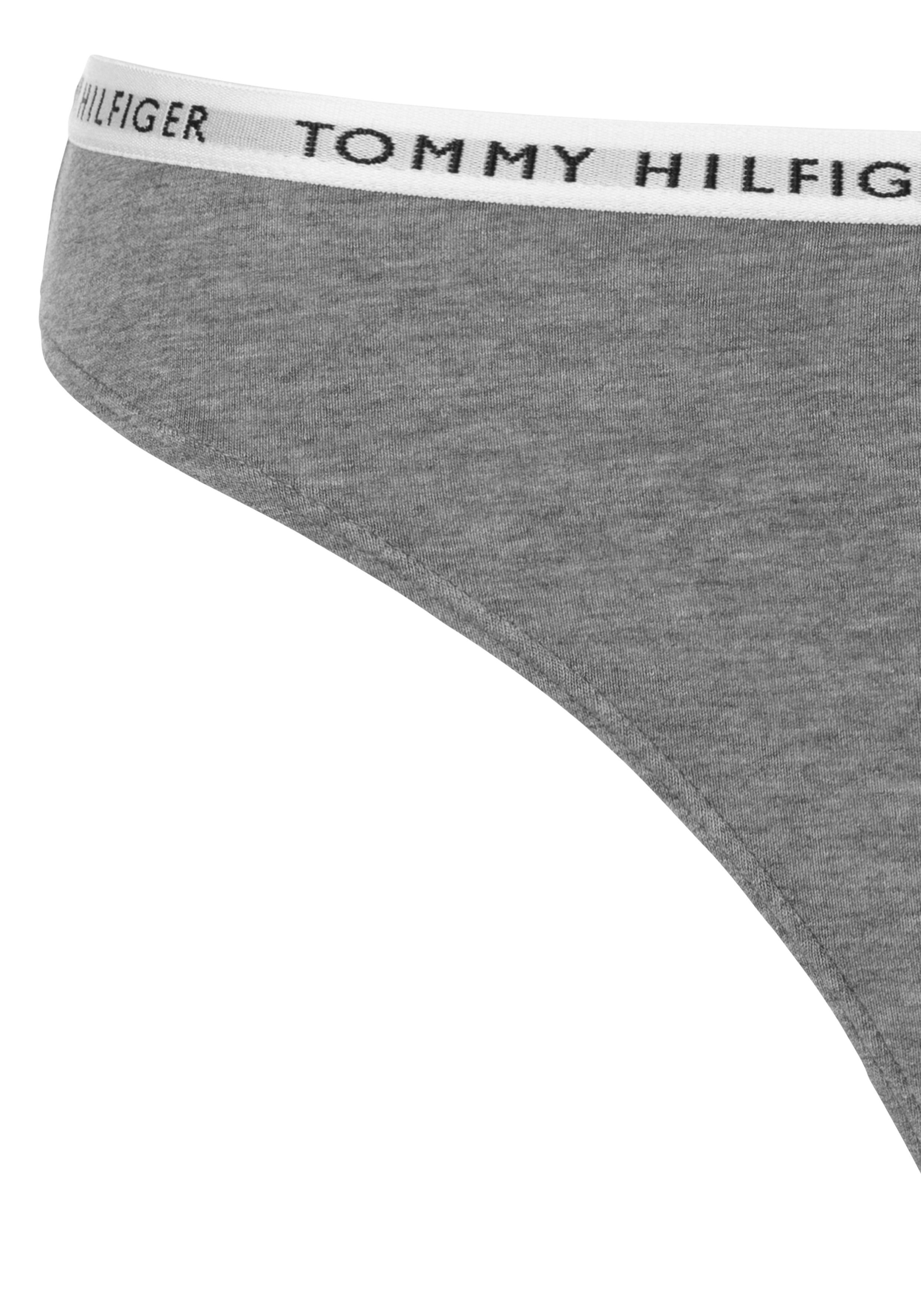 Tommy Hilfiger Underwear Slip met smalle logoboord (3 stuks)