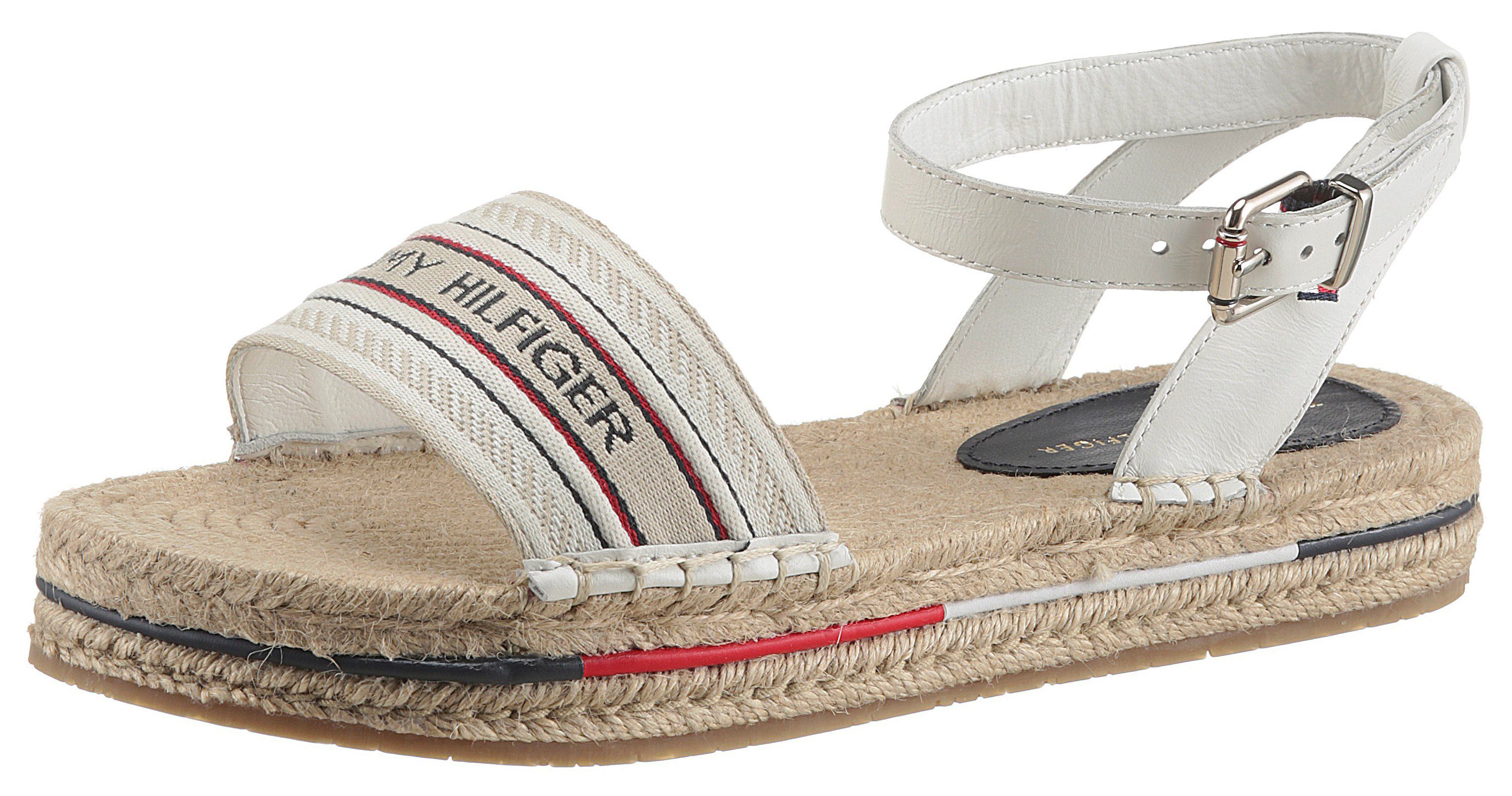 Tommy Hilfiger Sandalen TH ARTISANAL FLATFORM SANDAL met jutebeleg nu  online bestellen | OTTO
